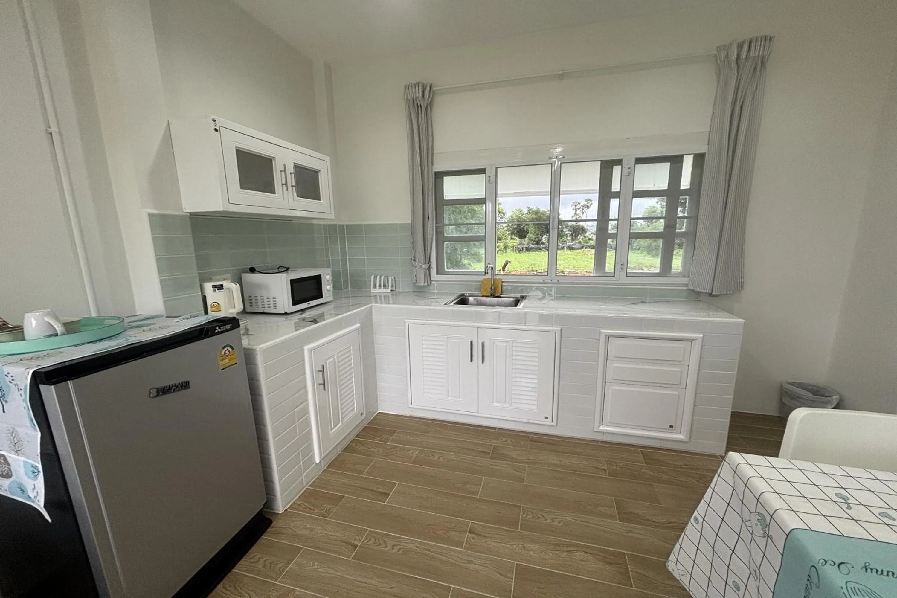 Kitchen or kitchenette in Tann Anda Resort