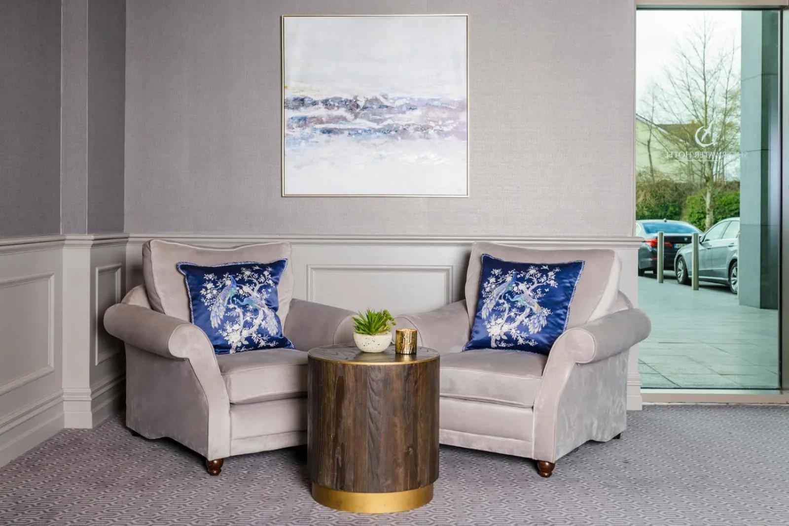 Seating area in Shearwater Hotel & Spa