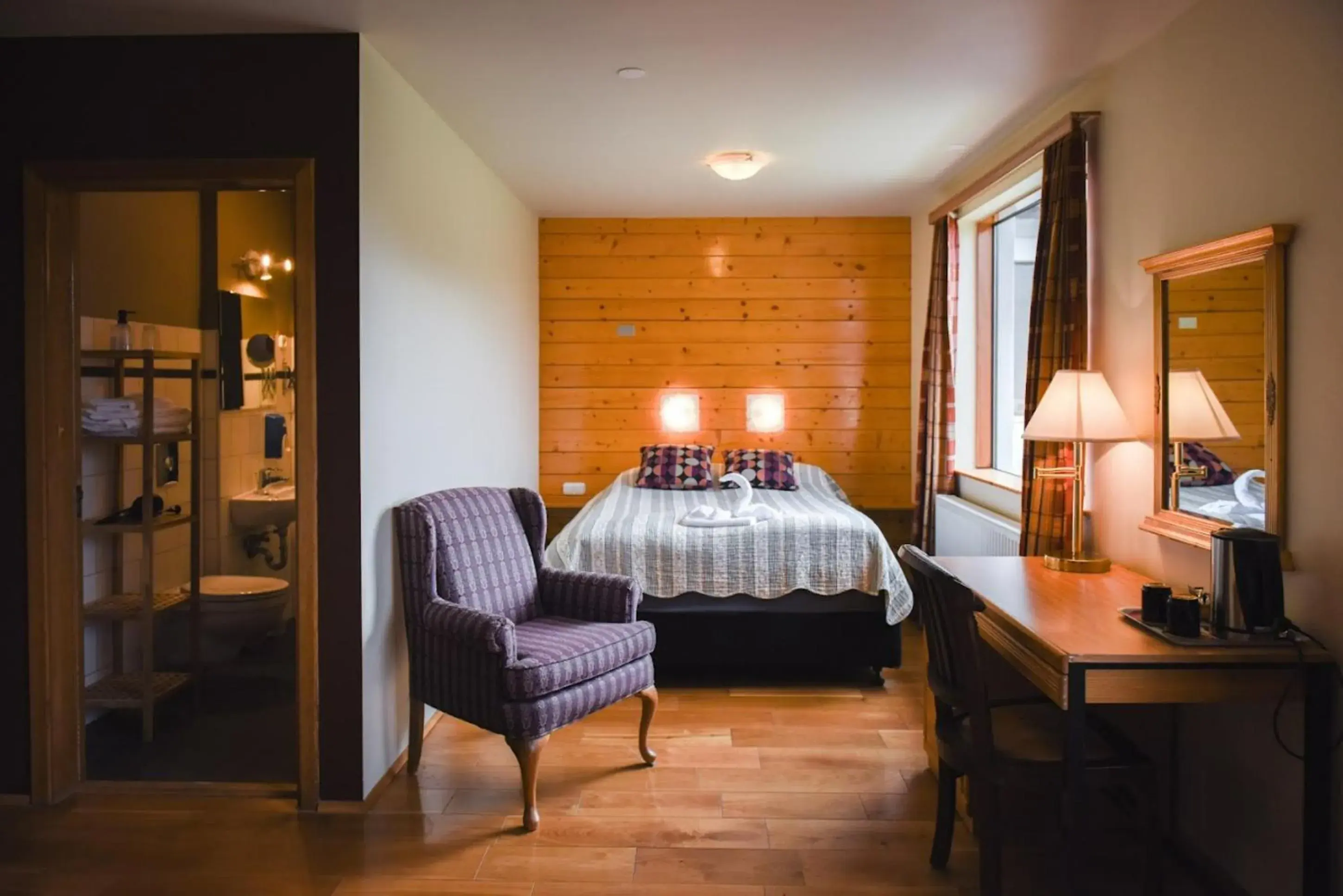 Superior Double Room with a Sea View in Hotel Latrabjarg Superior Double Room with a Sea View in Hotel Latrabjarg