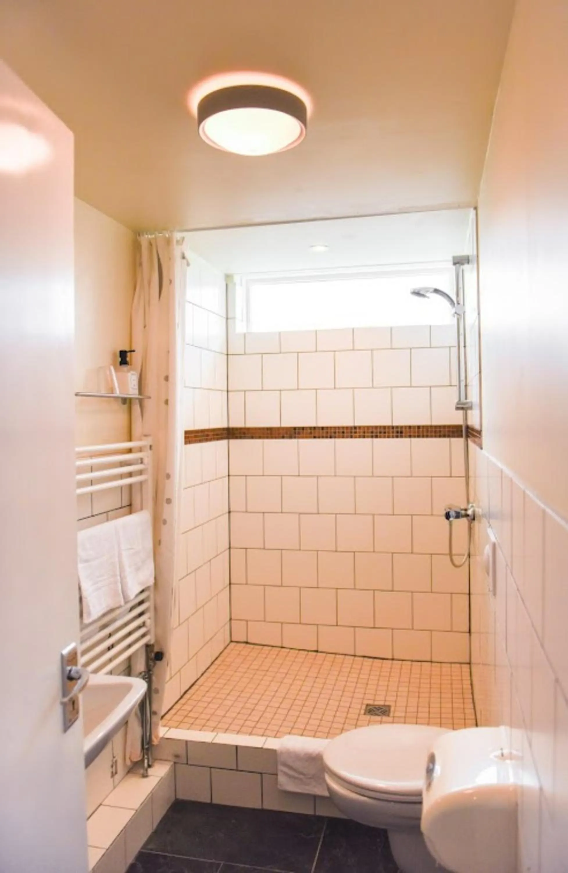 Shower in Hotel Latrabjarg