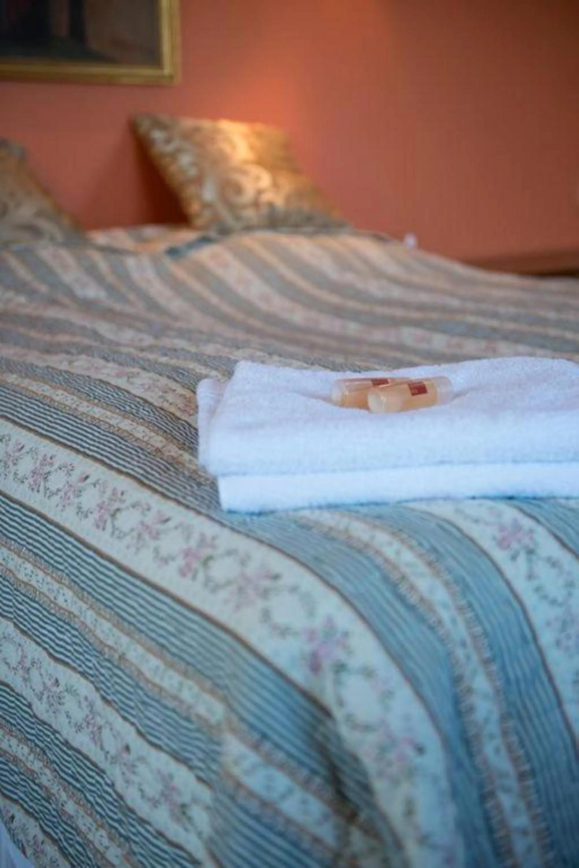Bed in Hotel Latrabjarg