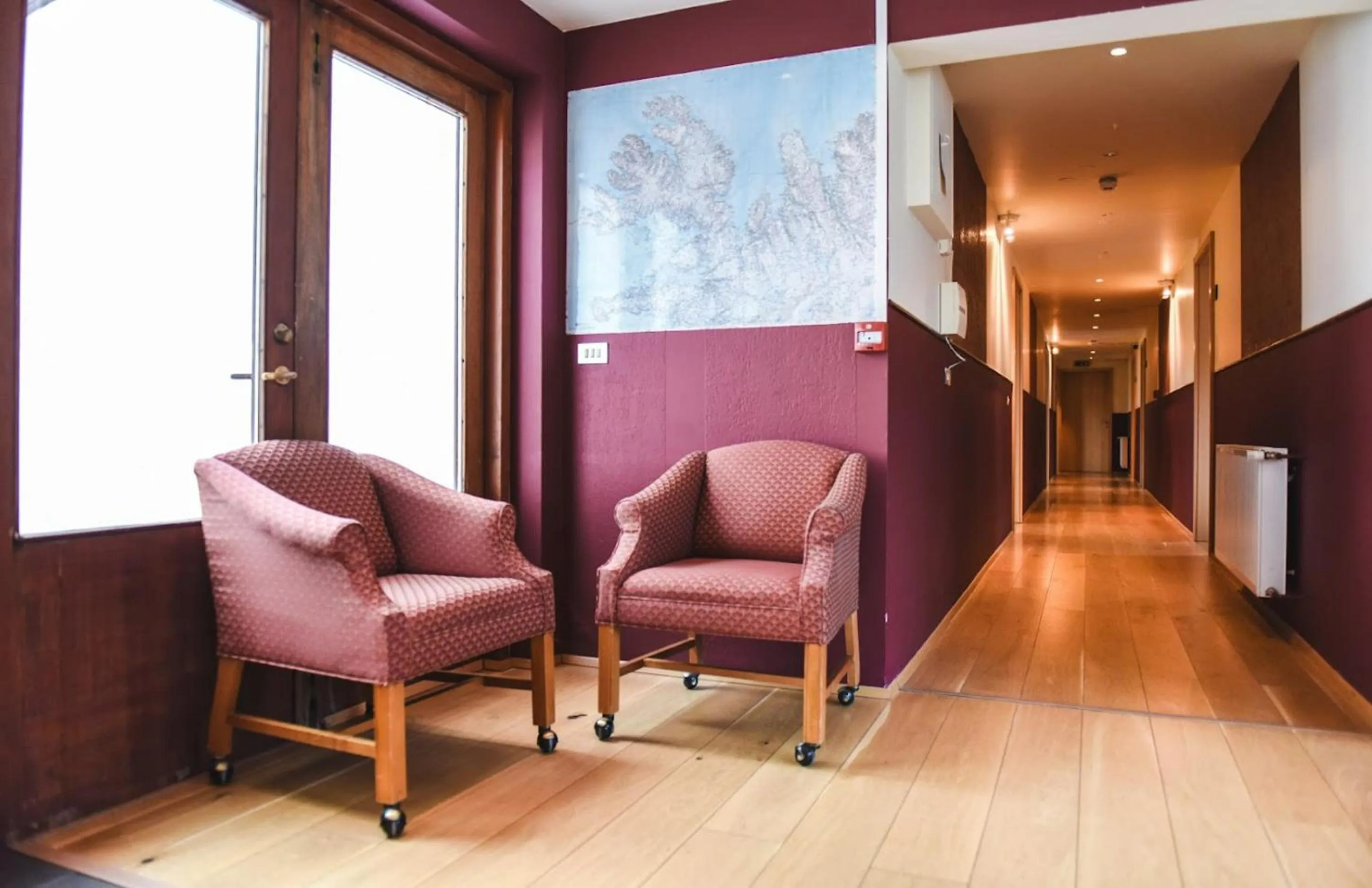 Facade/entrance in Hotel Latrabjarg