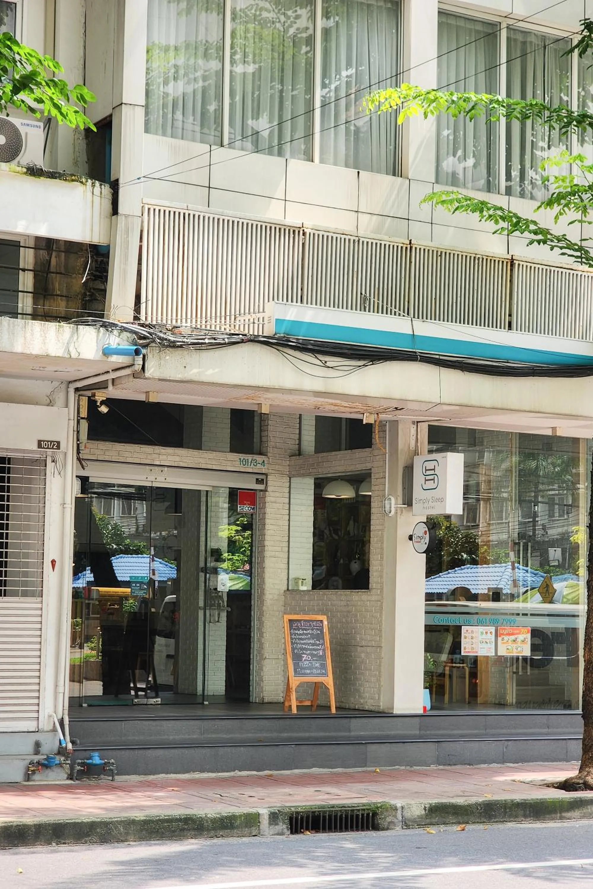 Property building in Simply Sleep Hostel