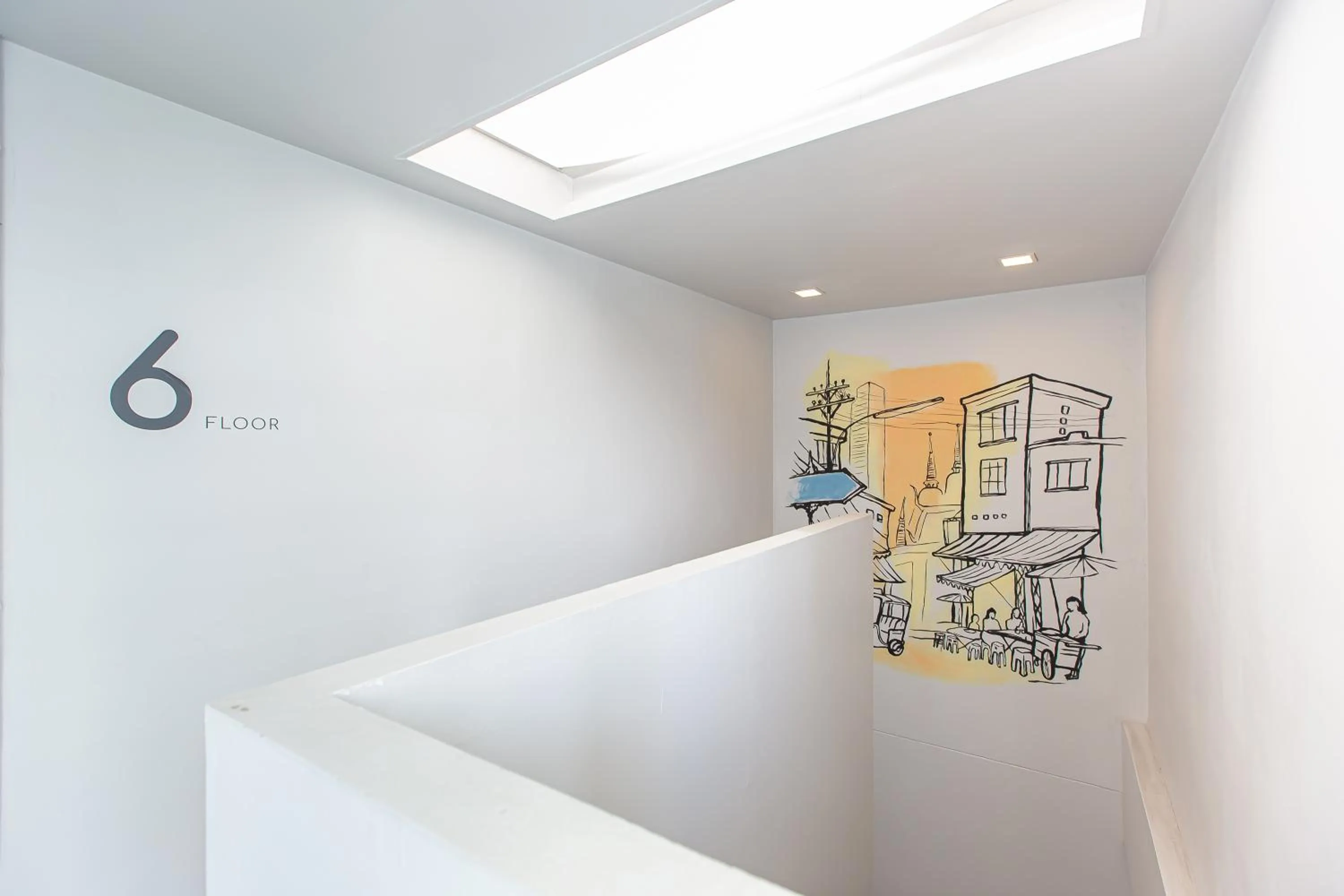 Decorative detail in Simply Sleep Hostel