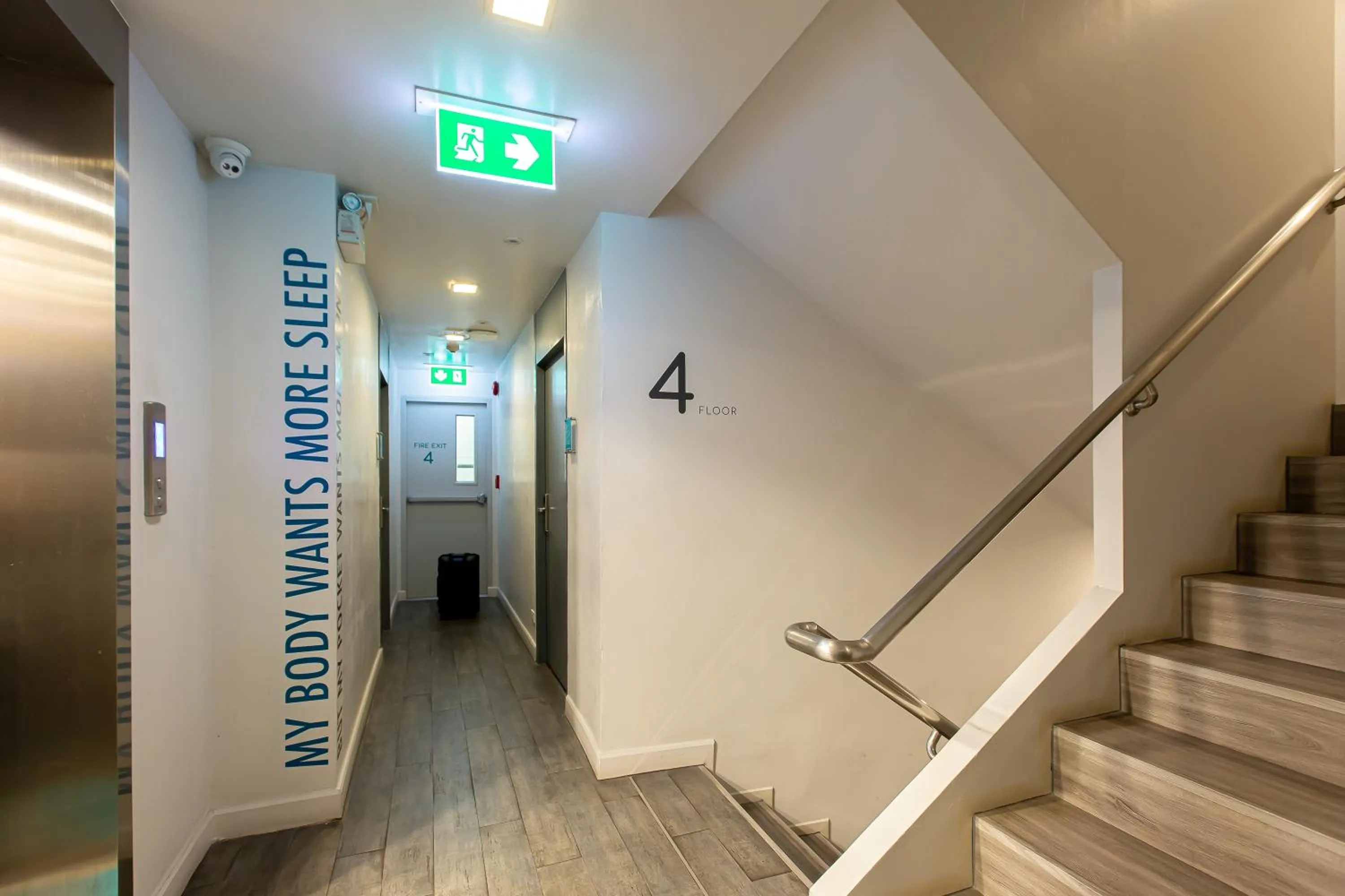 elevator in Simply Sleep Hostel