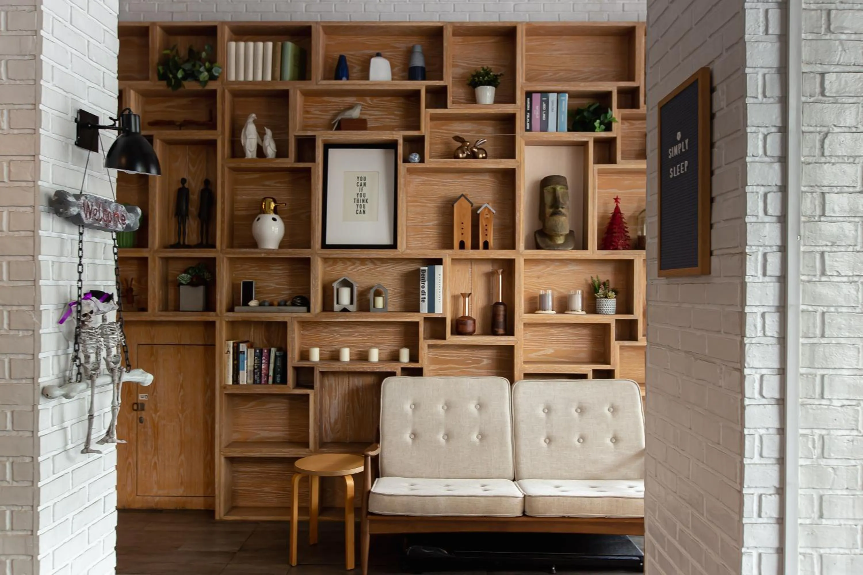 Living room in Simply Sleep Hostel