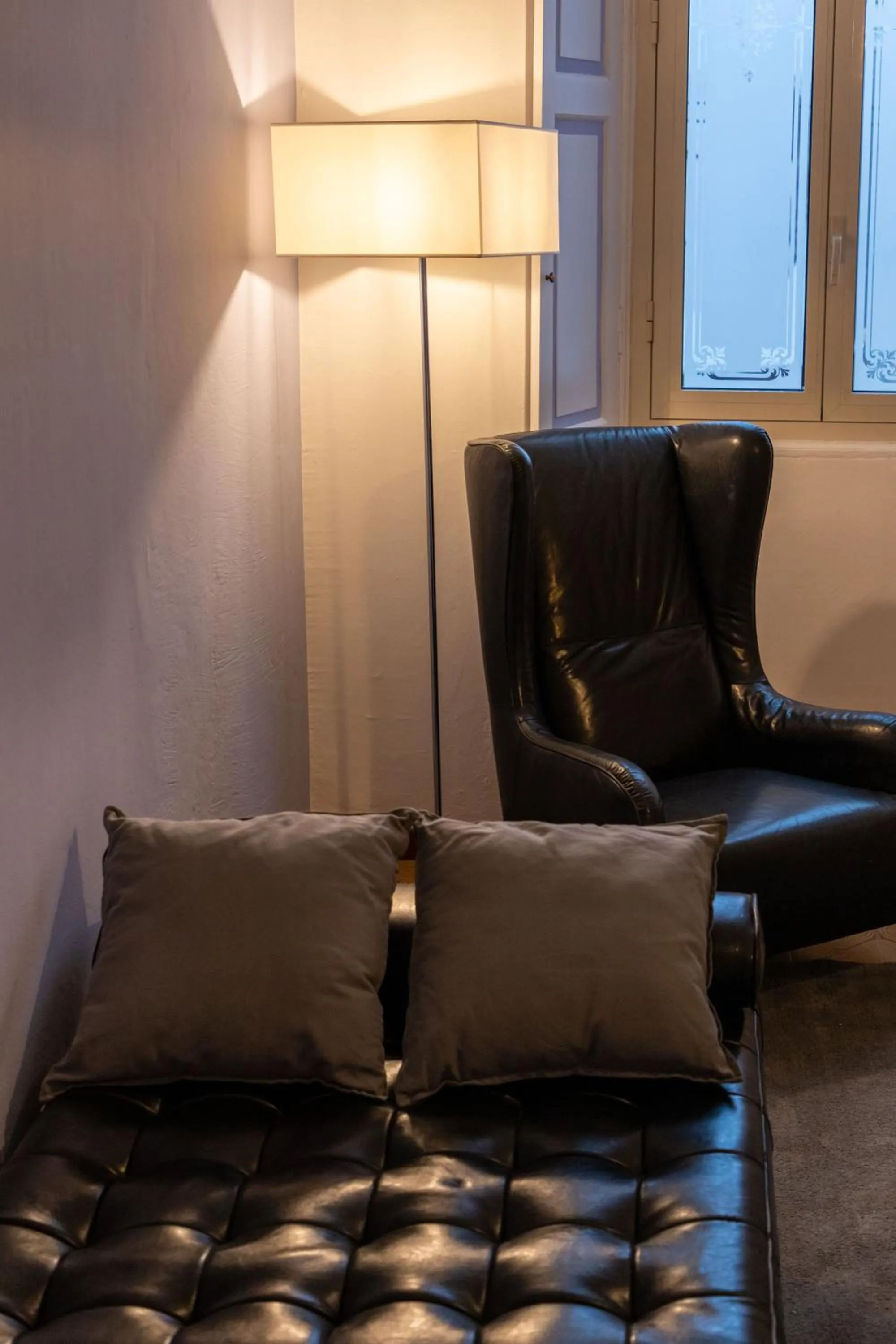 Seating area in Hotel Casa Camilla