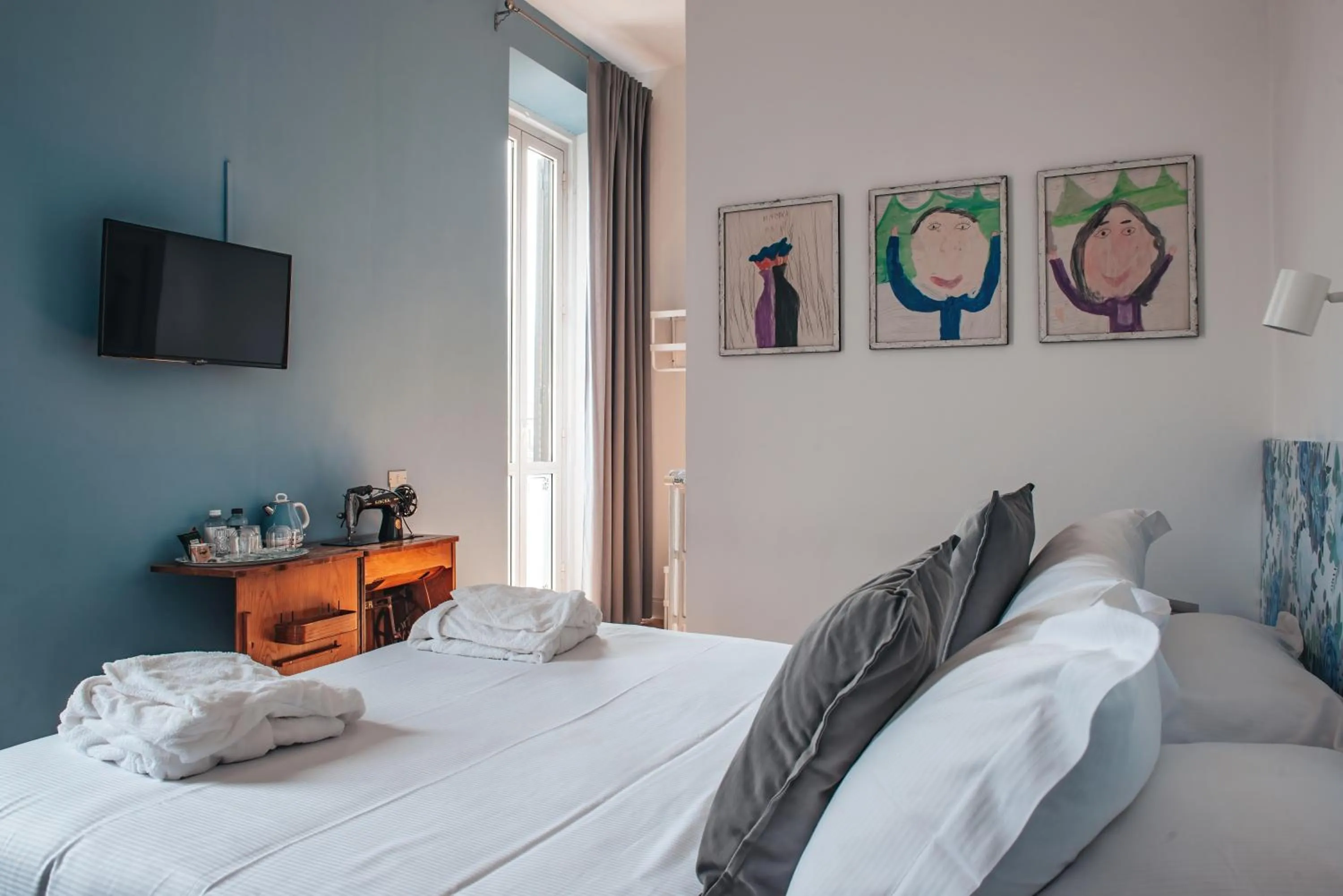 Bed in Hotel Casa Camilla