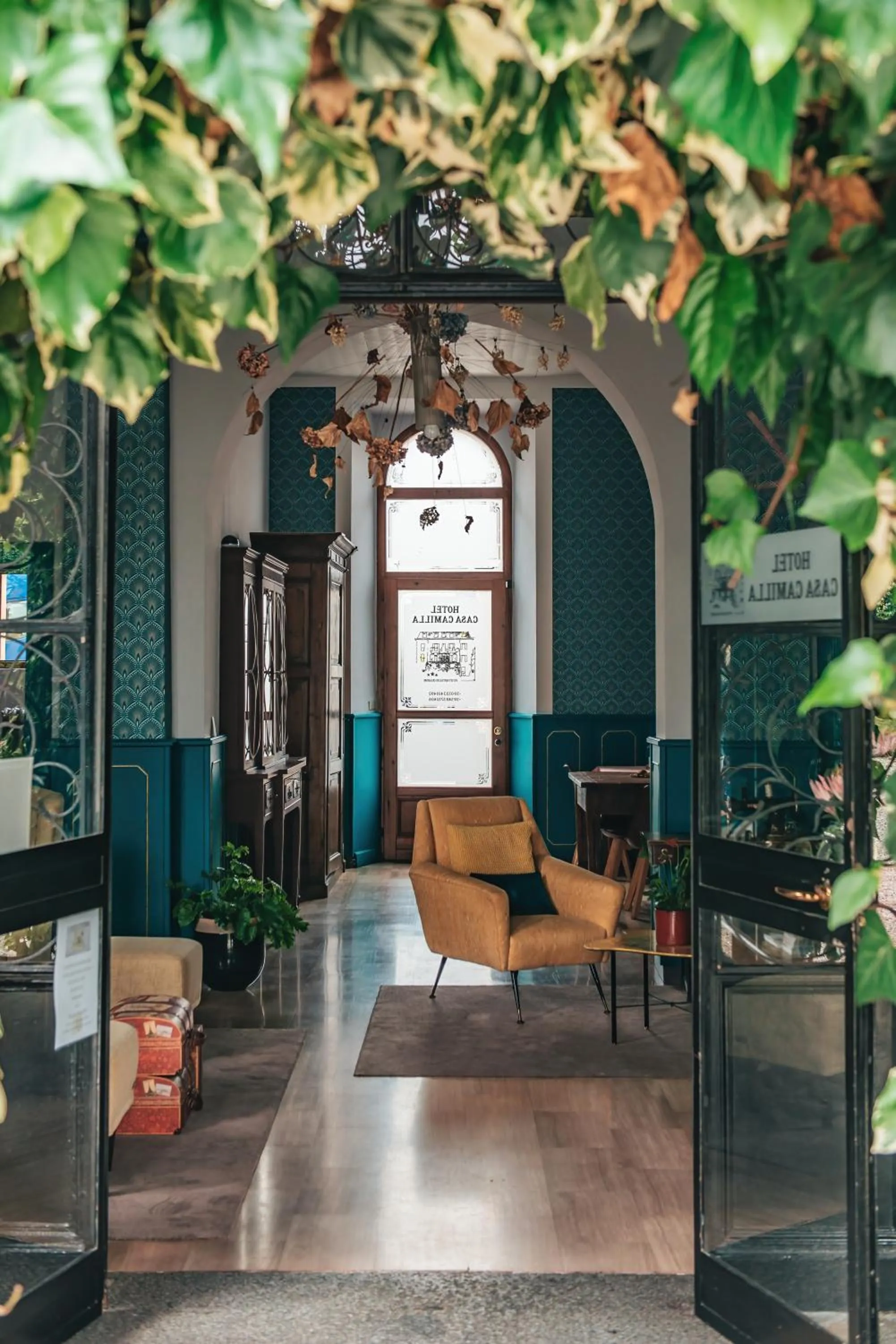 Patio in Hotel Casa Camilla