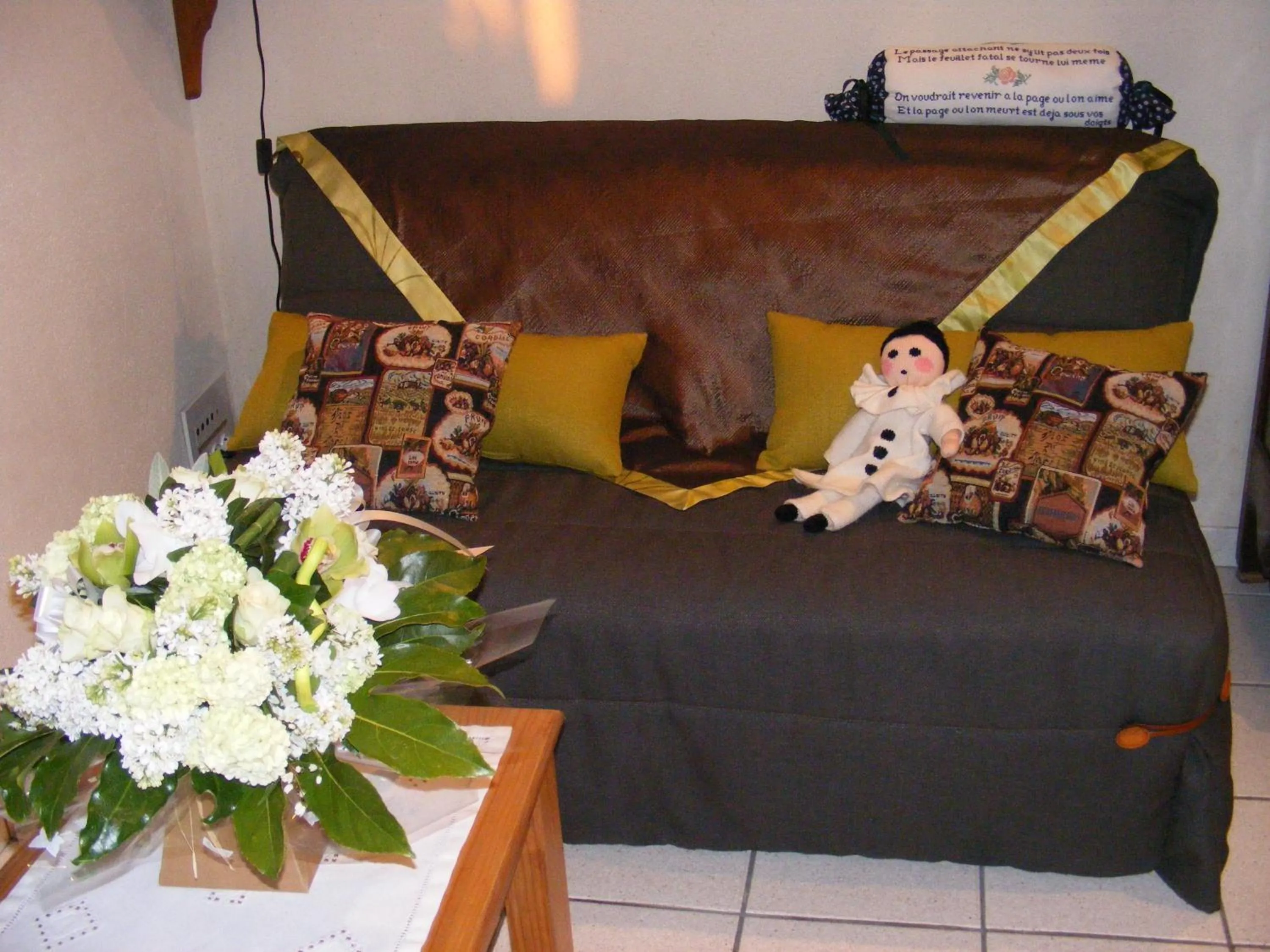 Living room in Chambres d'Hôtes Vignes et Loire