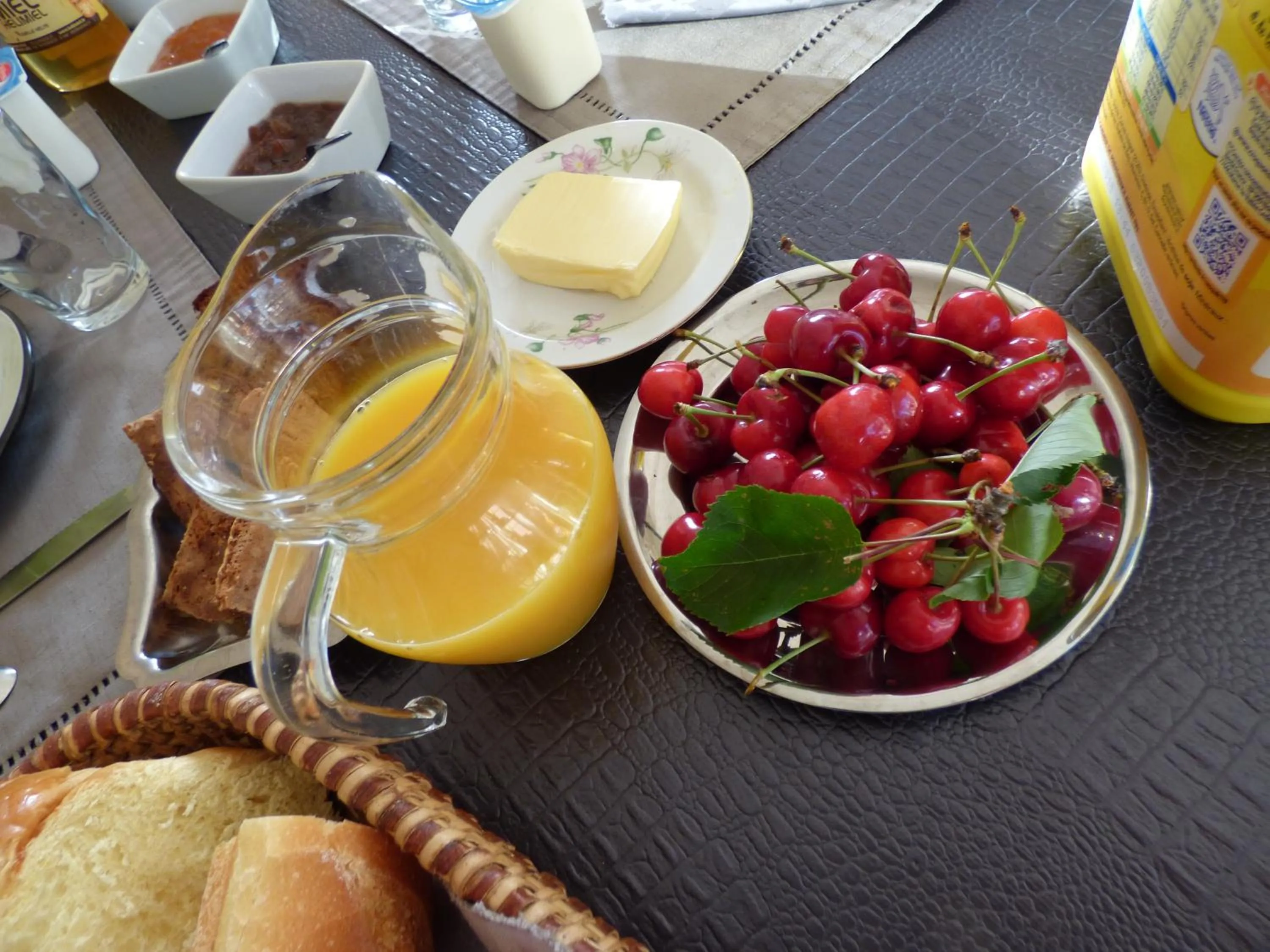 Breakfast in Chambres d'Hôtes Vignes et Loire
