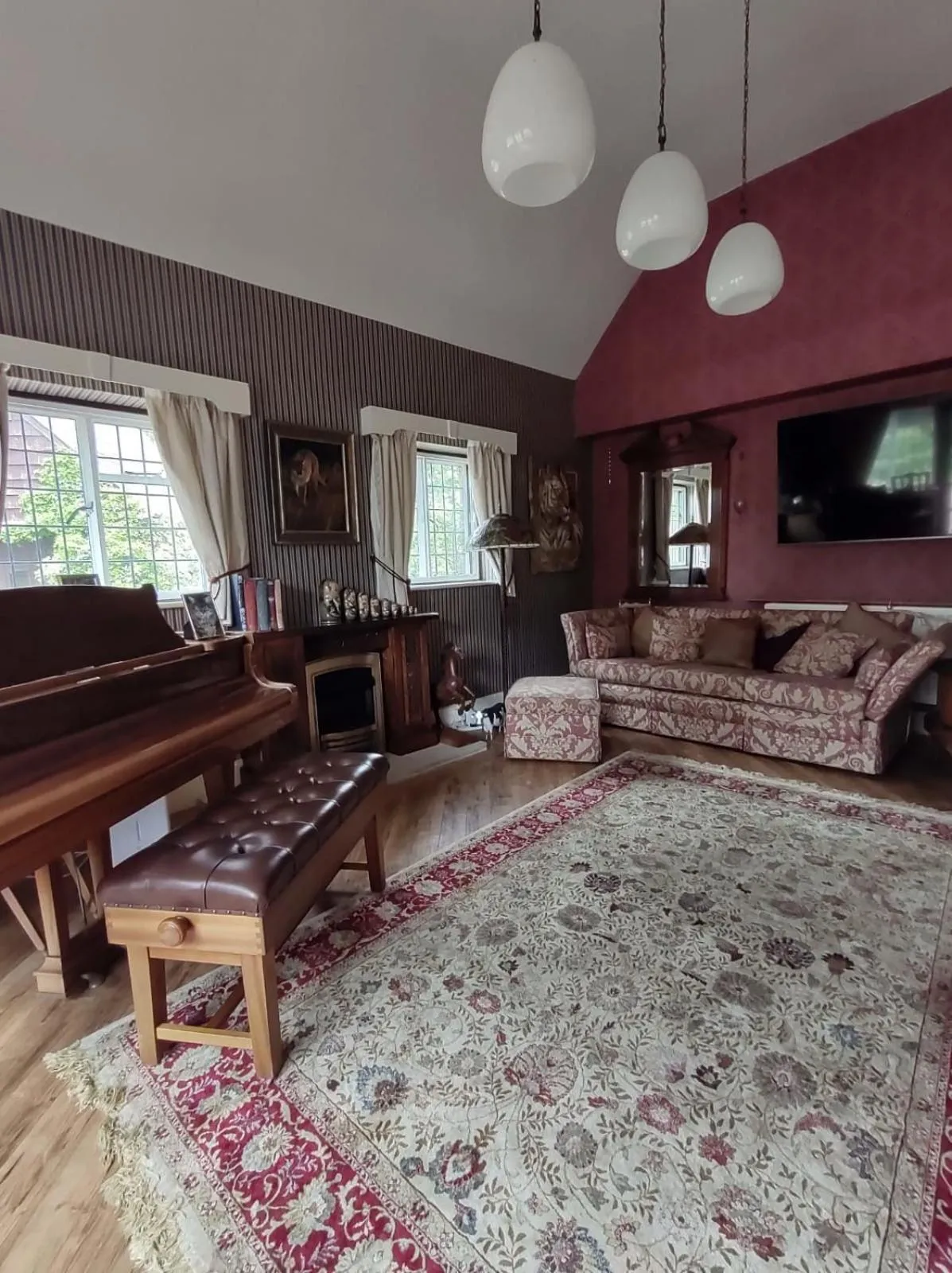 Living room, Bed in Thornley House