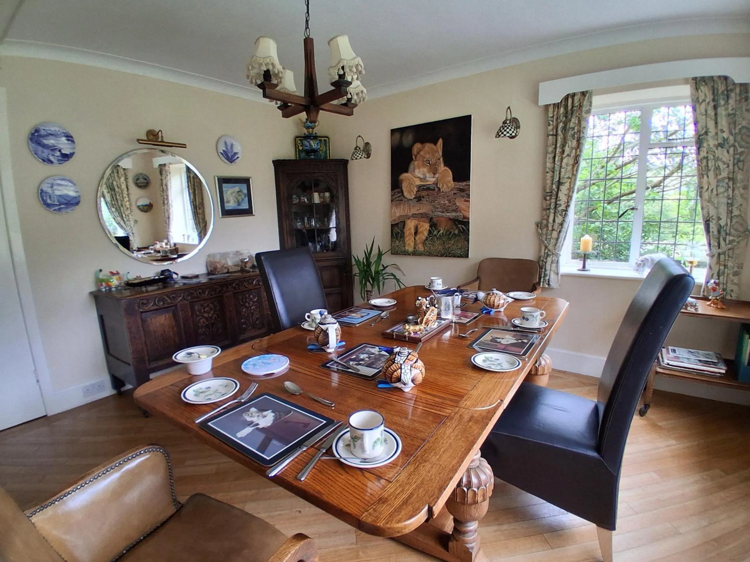 Dining area in Thornley House