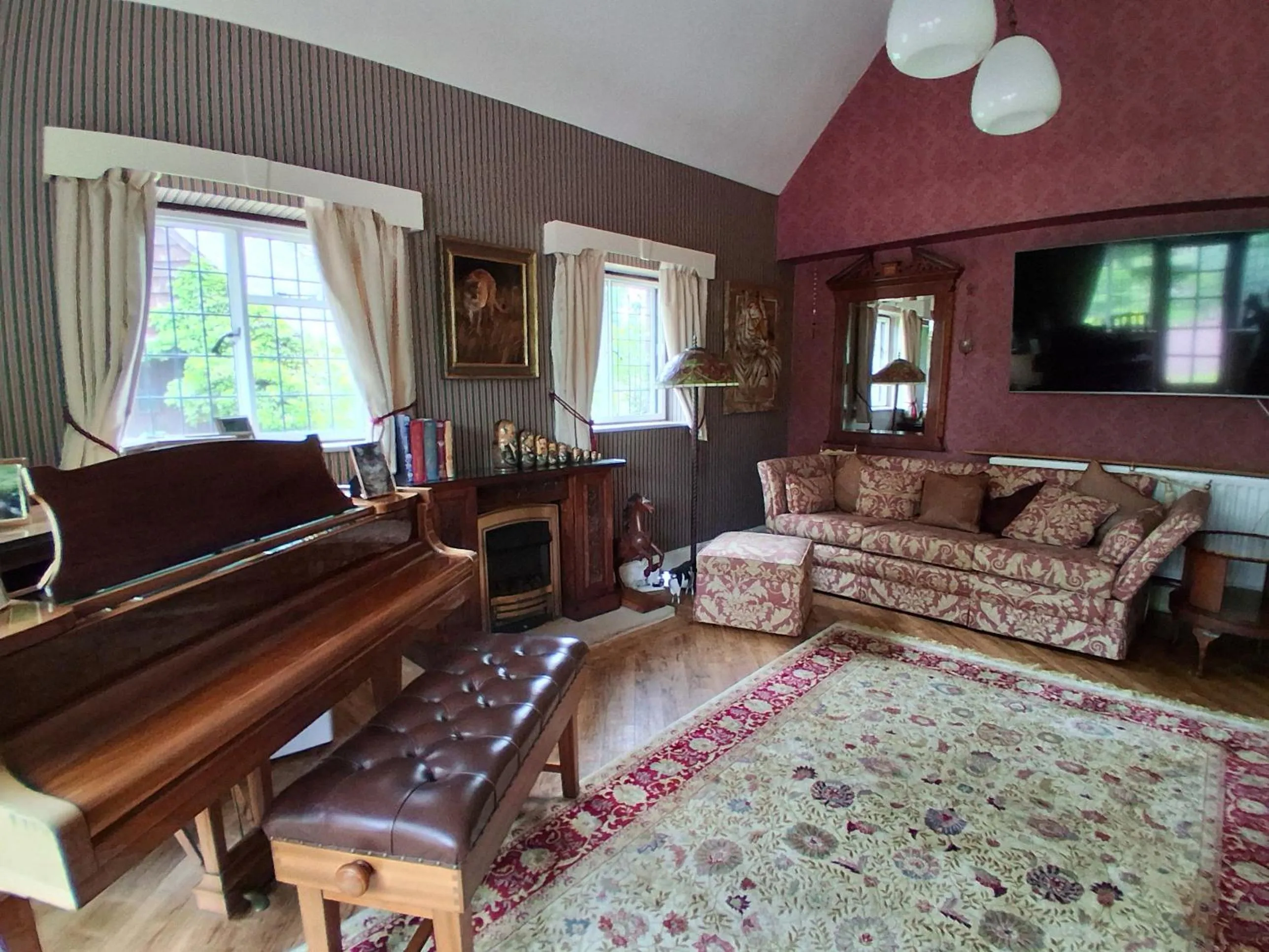 Living room in Thornley House