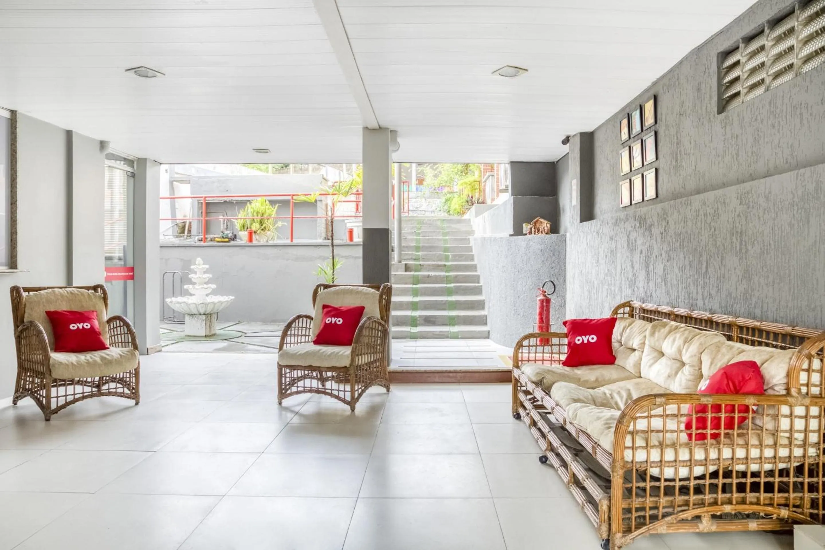 Lobby or reception in OYO Praia Hotel Recanto do Tomé - Salvador