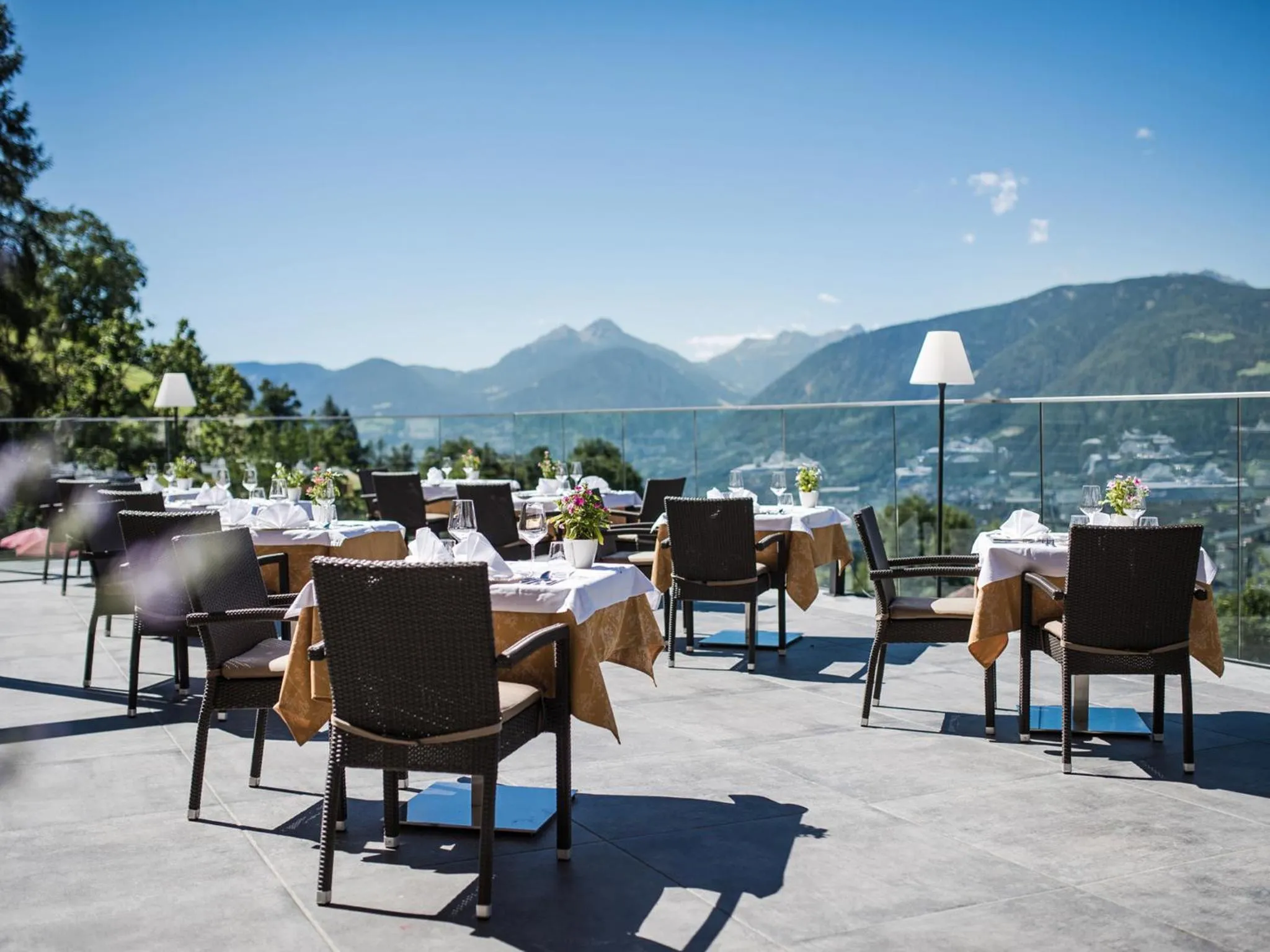 Balcony/Terrace in Hotel Fürstenhof