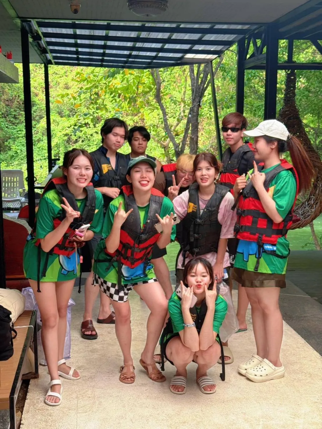 Natural landscape in Natthapon Resort Kaeng Kachan