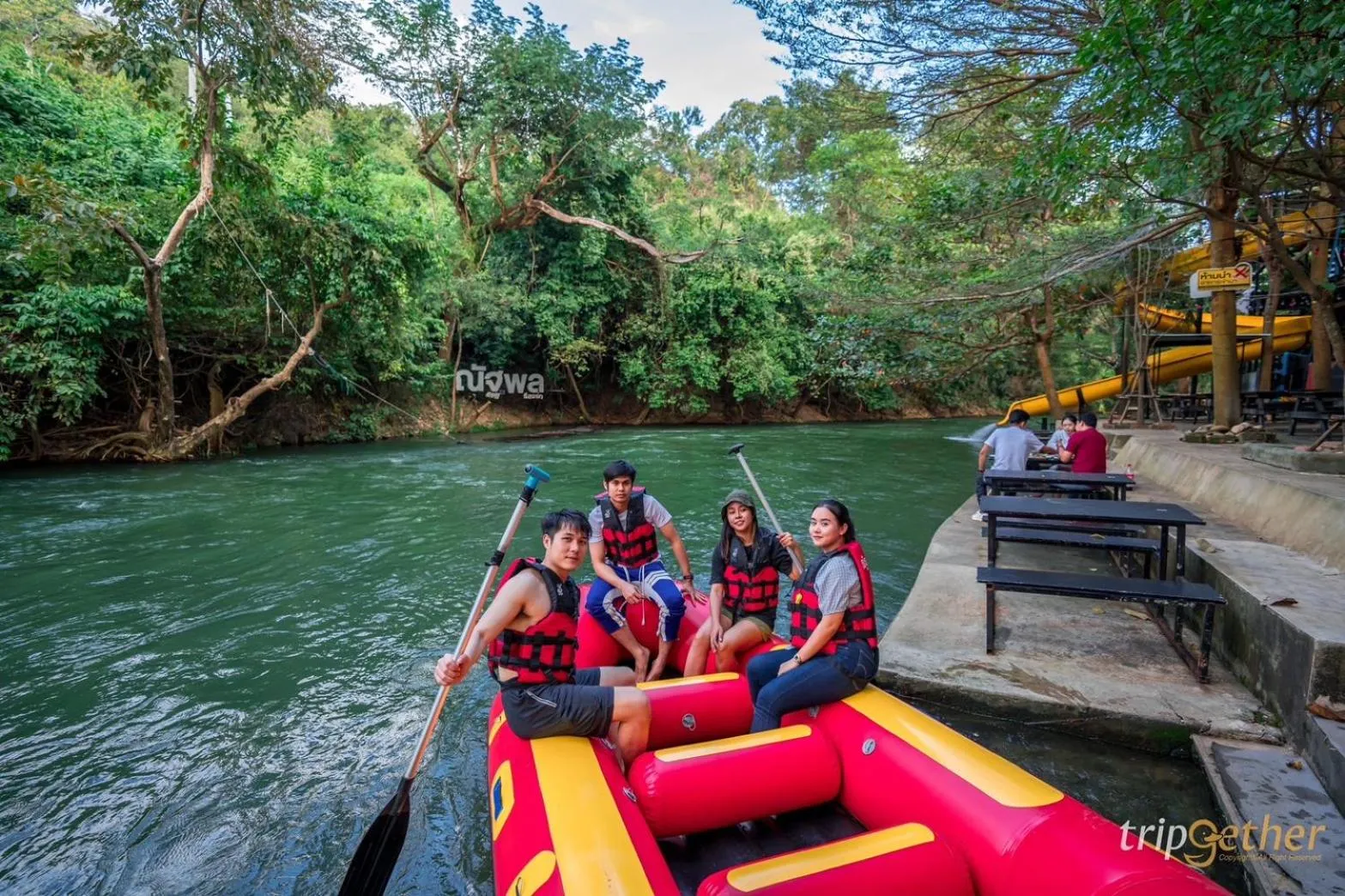 River view in Natthapon Resort Kaeng Kachan