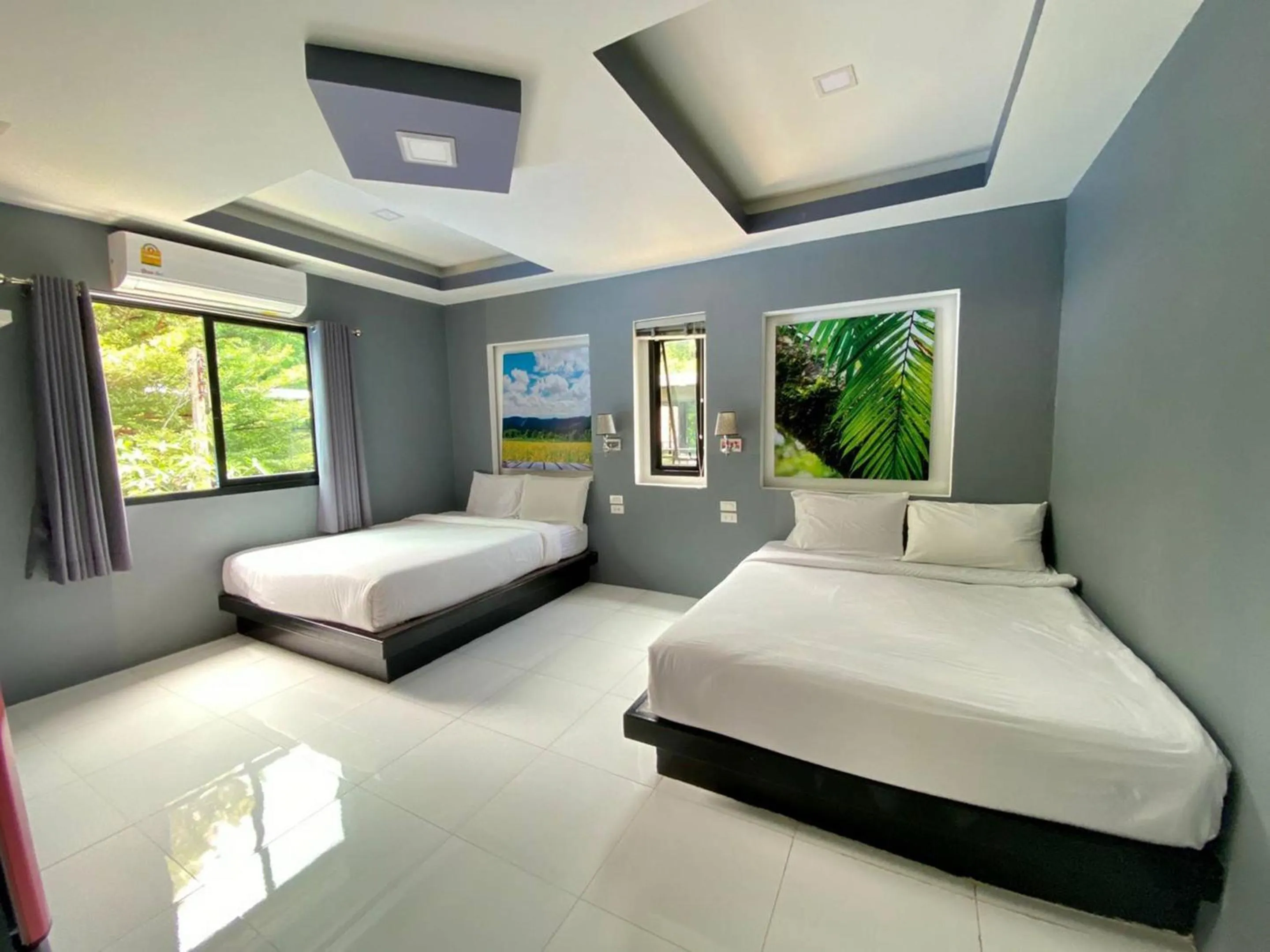 Bed in Natthapon Resort Kaeng Kachan