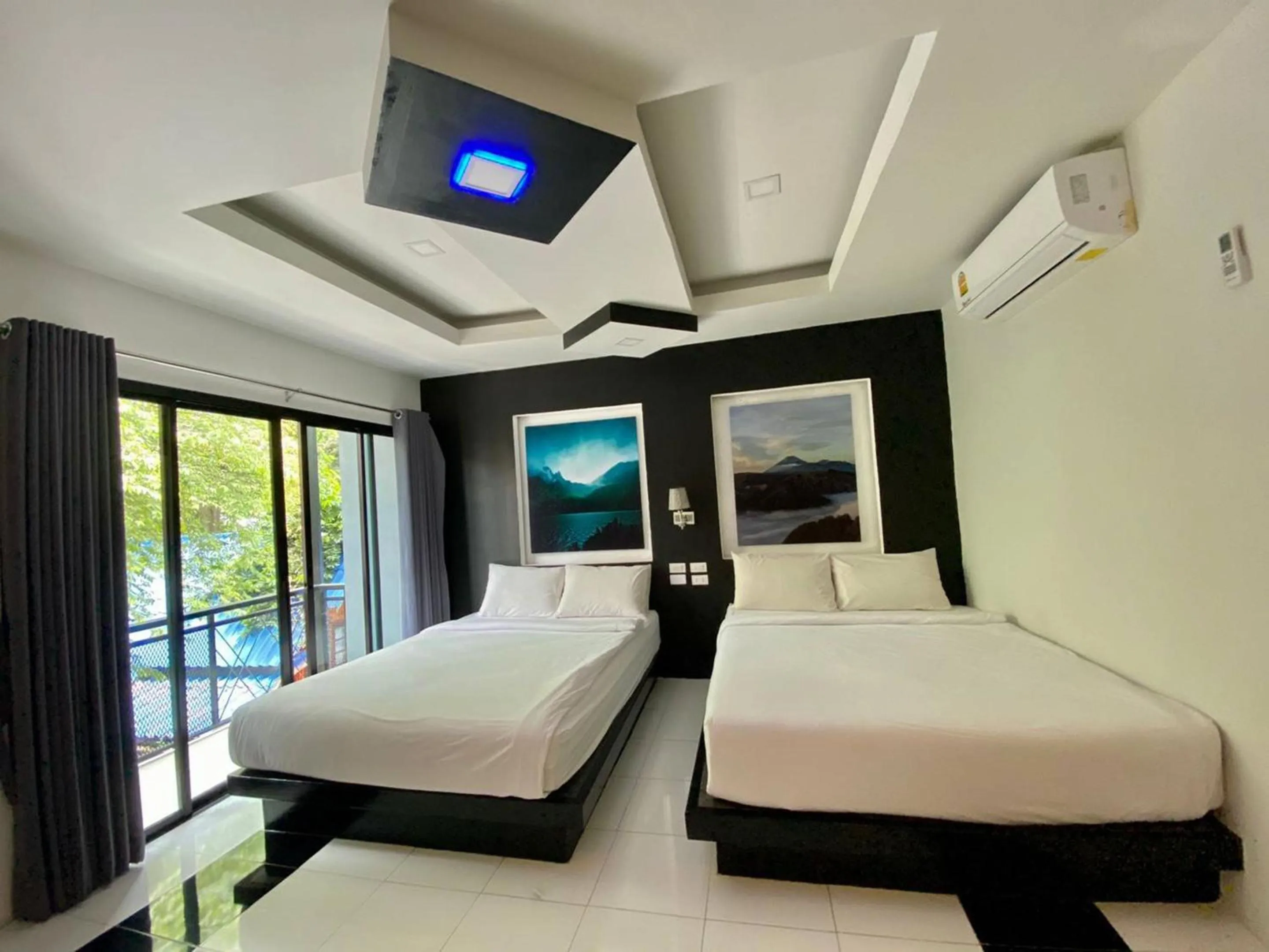 Bed in Natthapon Resort Kaeng Kachan