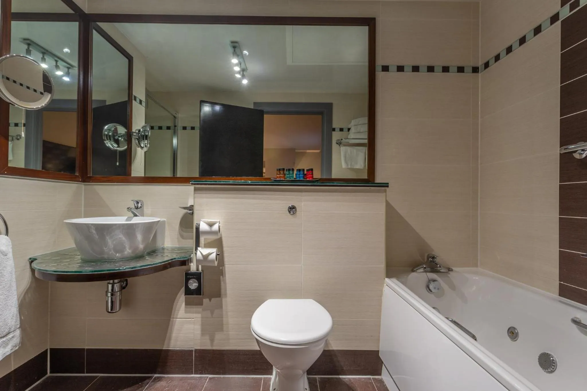 Bathroom in Crowne Plaza Dublin Airport by IHG