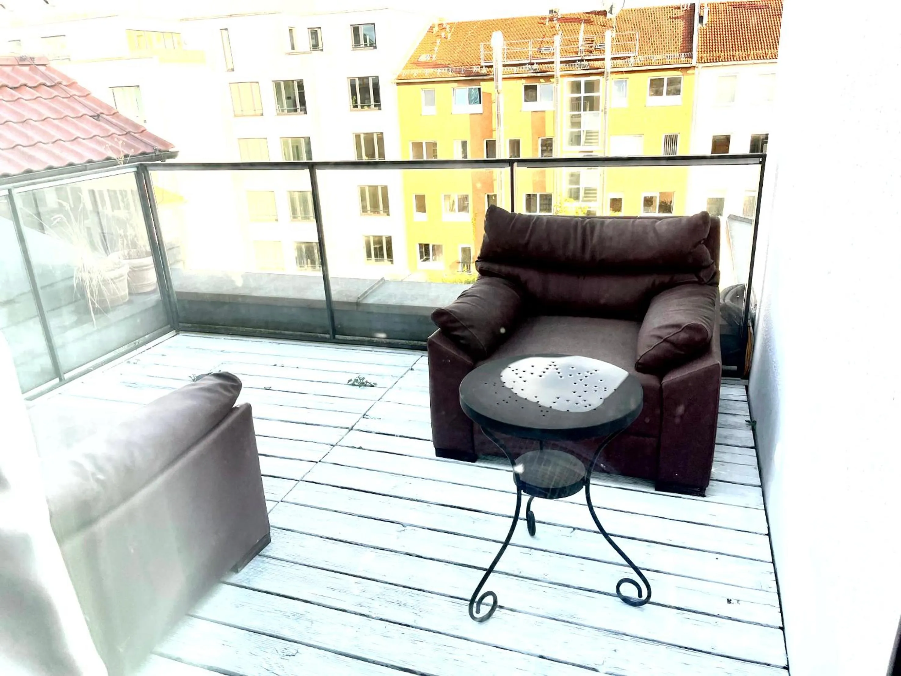 Balcony/Terrace in Baynunah Suites Aparthotel