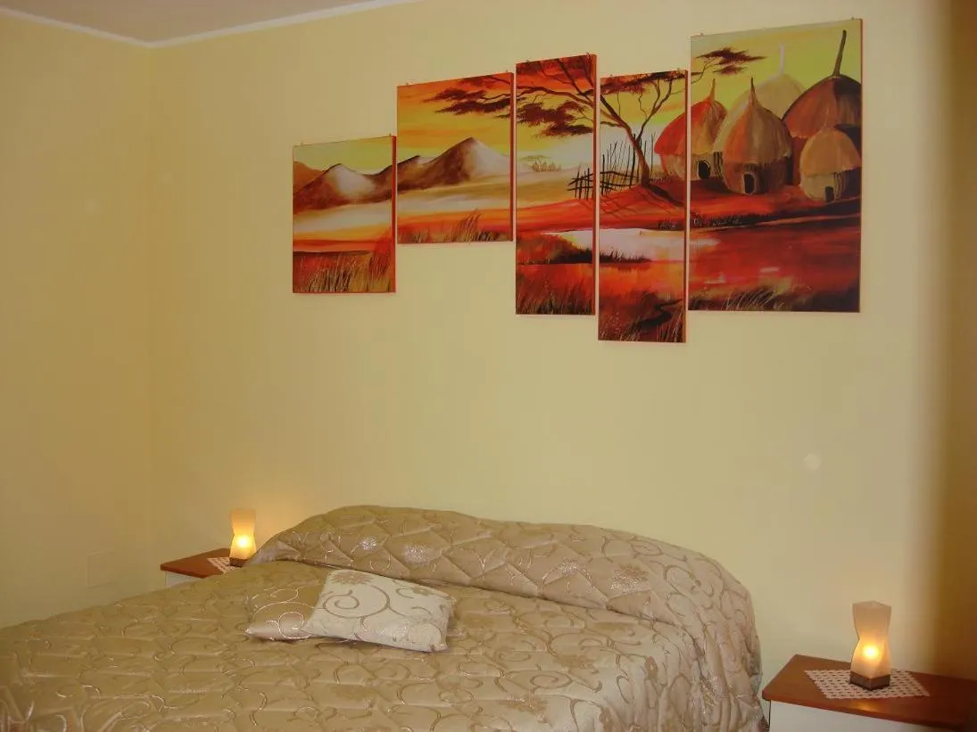 Bed in B&B Il Gabbiano