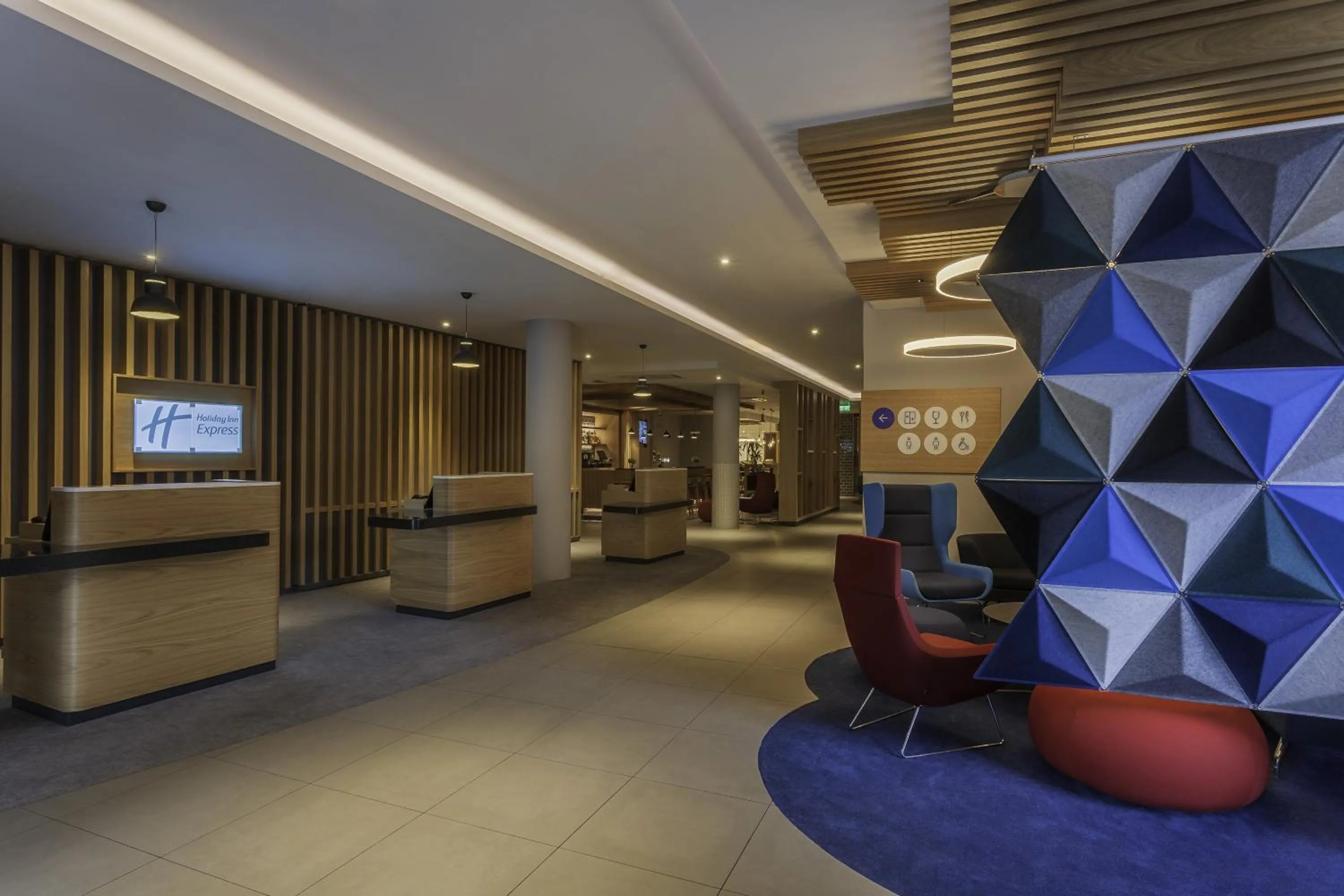 Lobby or reception in Holiday Inn Express Dublin-Airport by IHG
