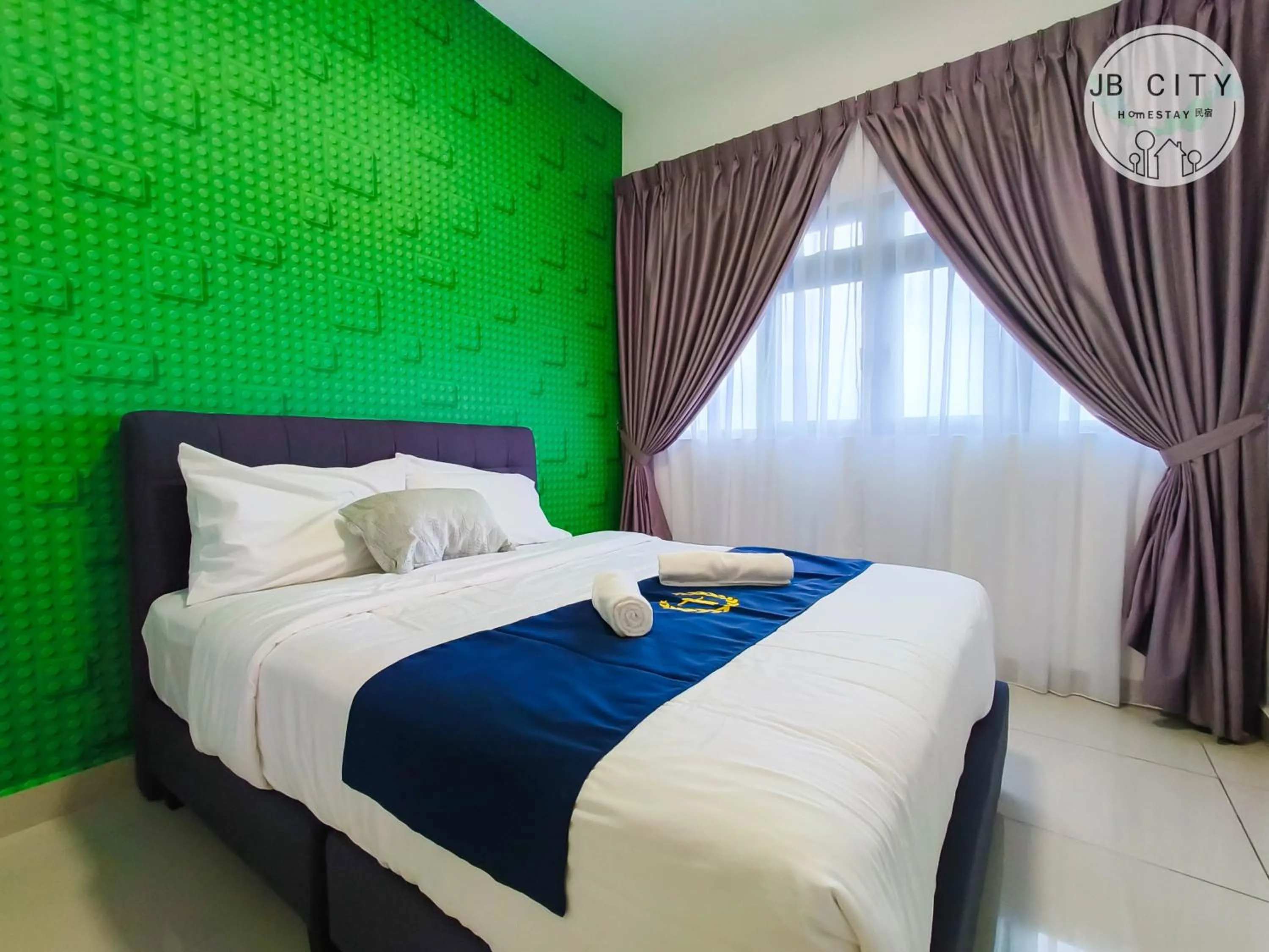 Bed in Pangsapuri Meridian by RR JBcity