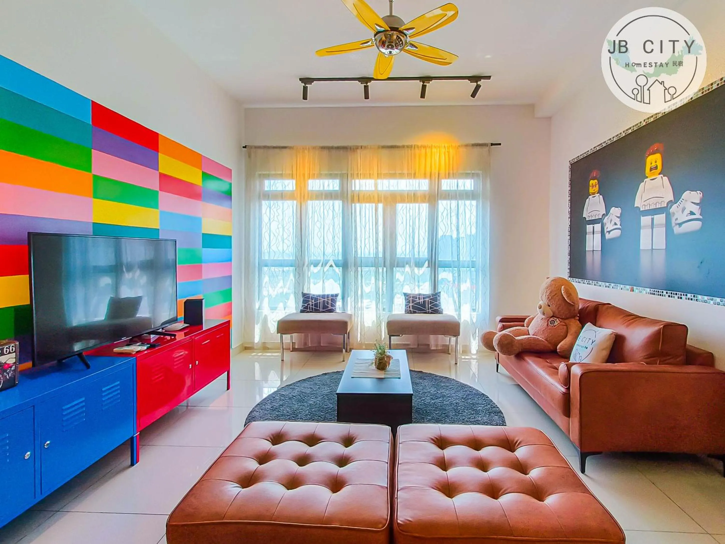 TV and multimedia in Pangsapuri Meridian by RR JBcity