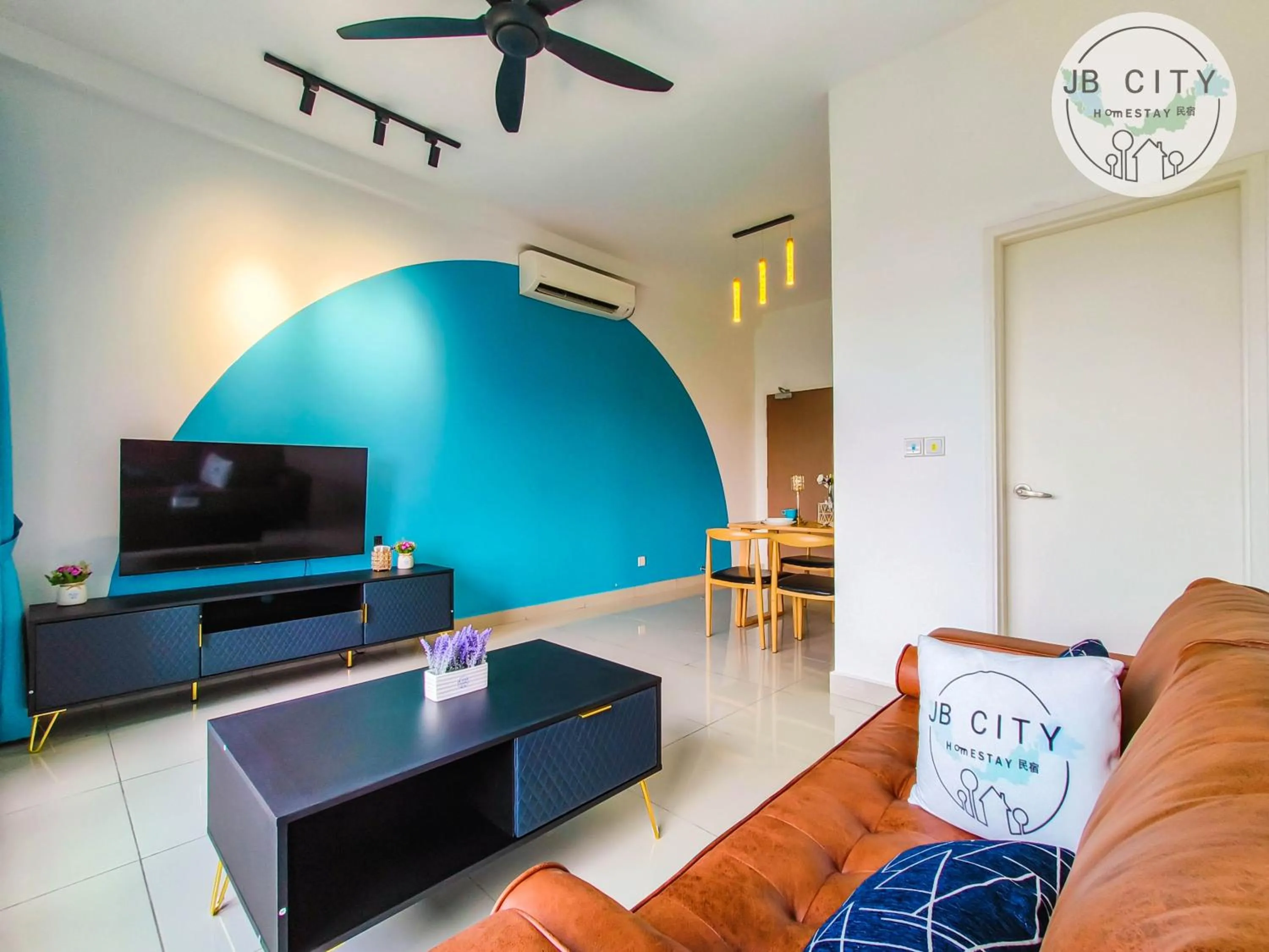 One-Bedroom Suite in Pangsapuri Meridian by RR JBcity