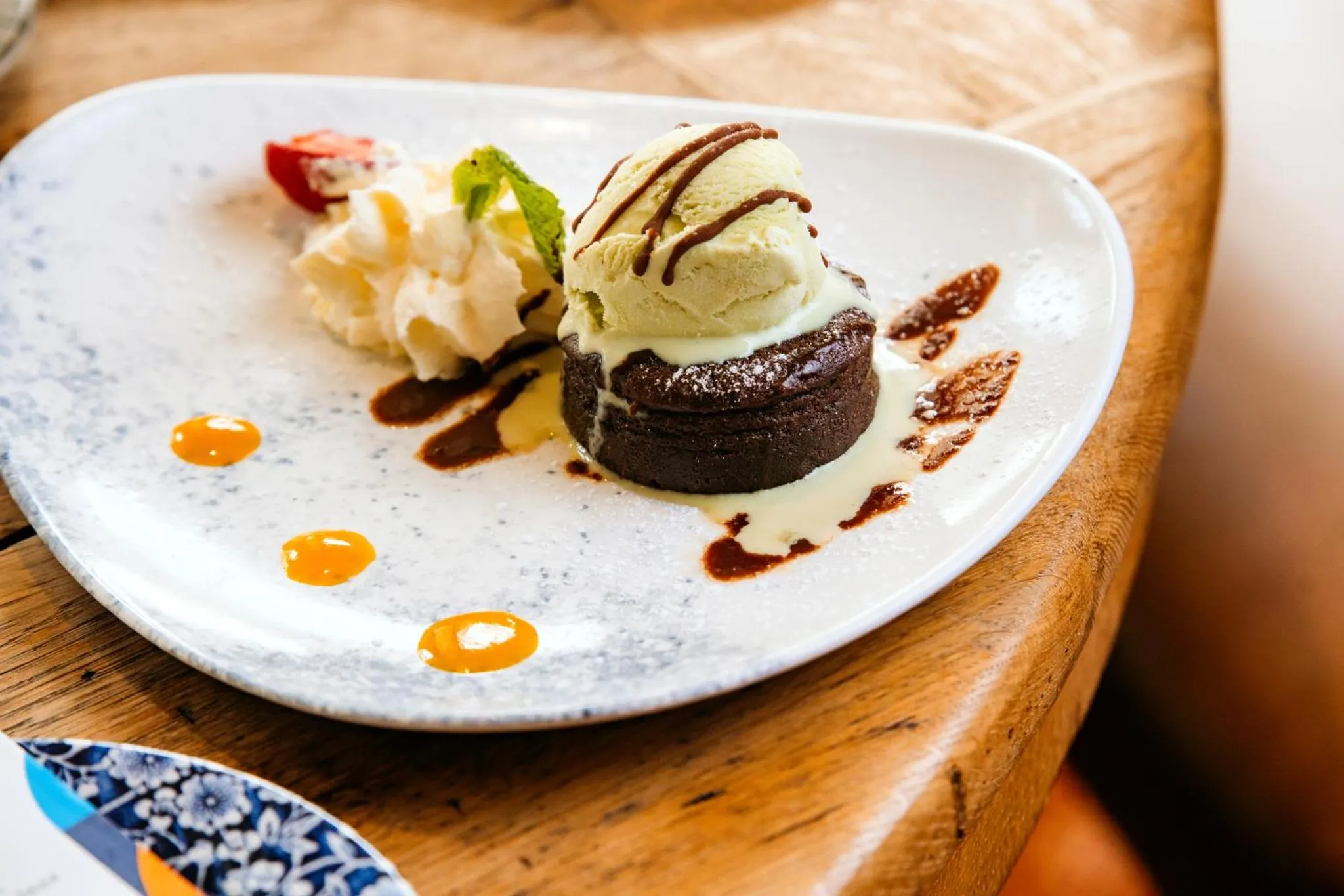 Food close-up in The Wyatt Hotel