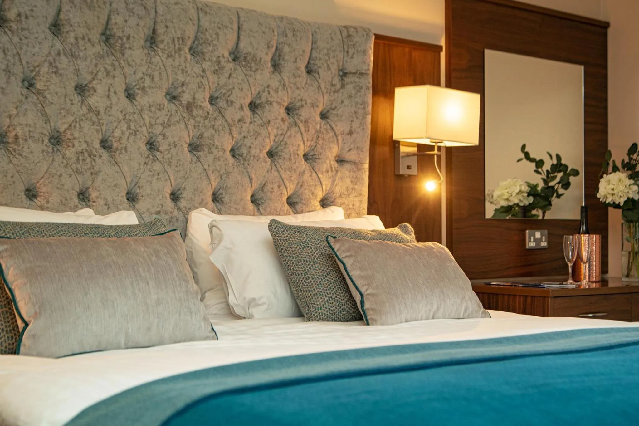 Bed in The Wyatt Hotel