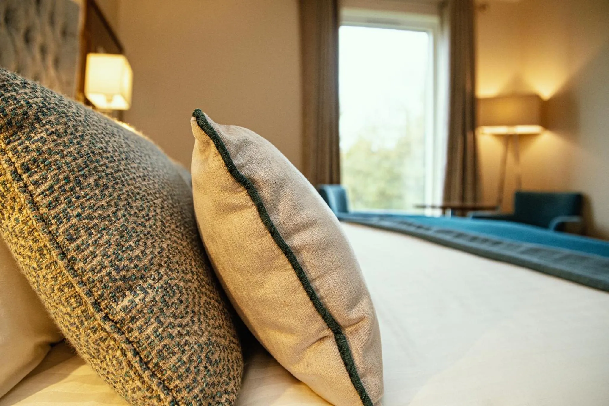 Bed in The Wyatt Hotel