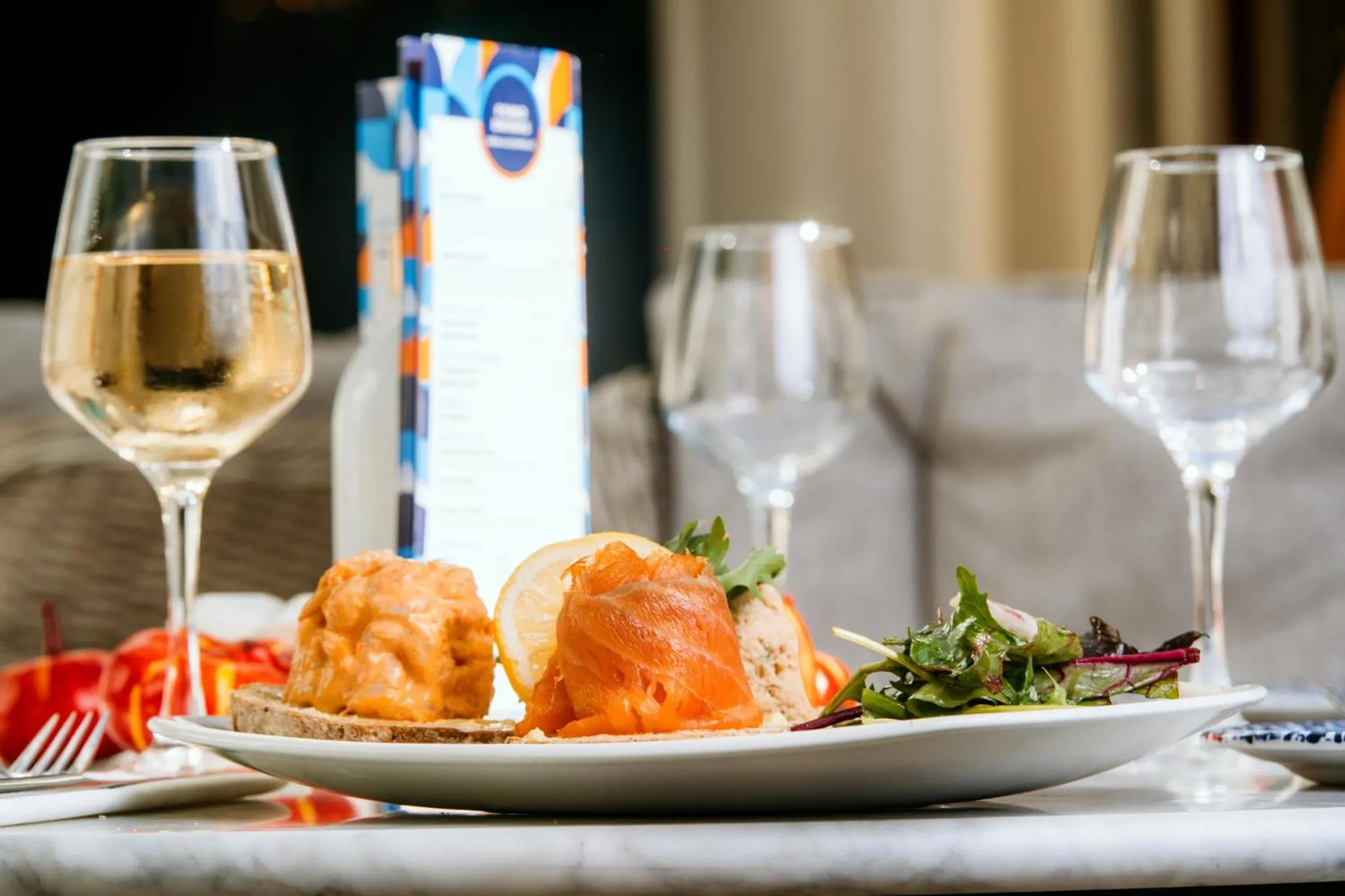 Food close-up in The Wyatt Hotel