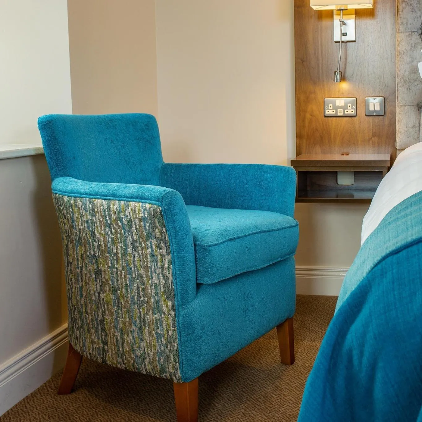 Seating area in The Wyatt Hotel