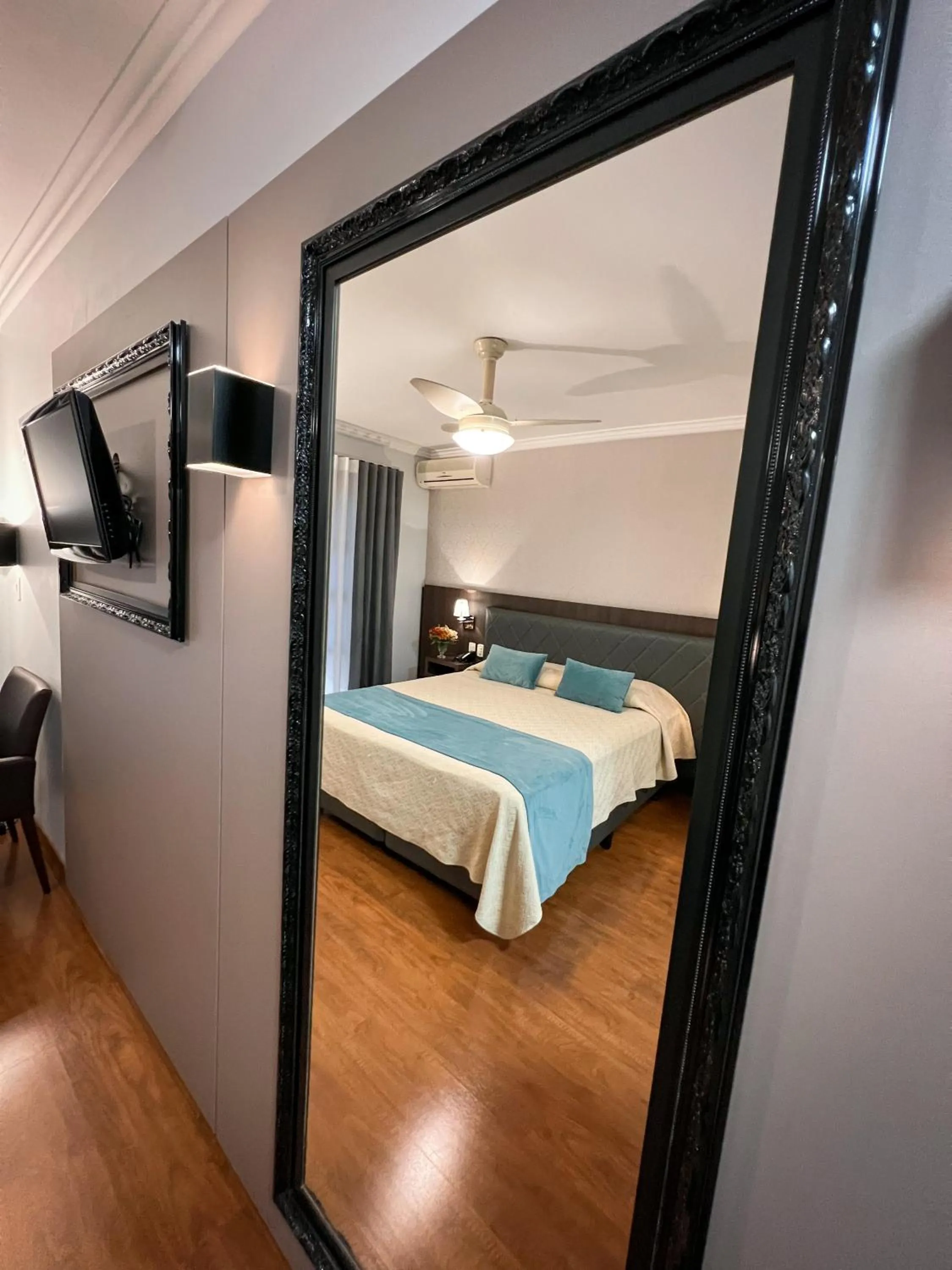 Bed in Pousada Vovó Carolina