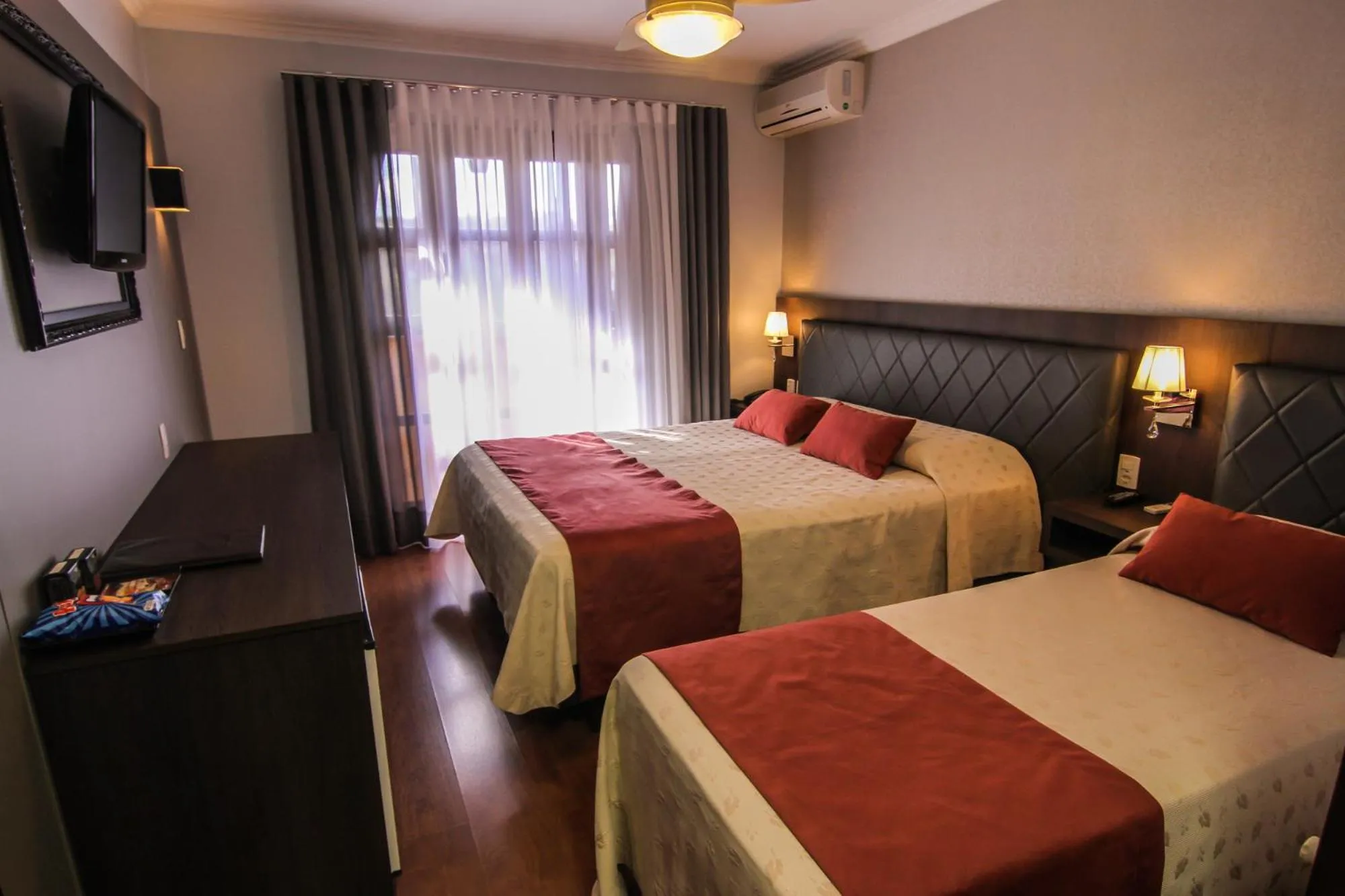 Bed in Pousada Vovó Carolina