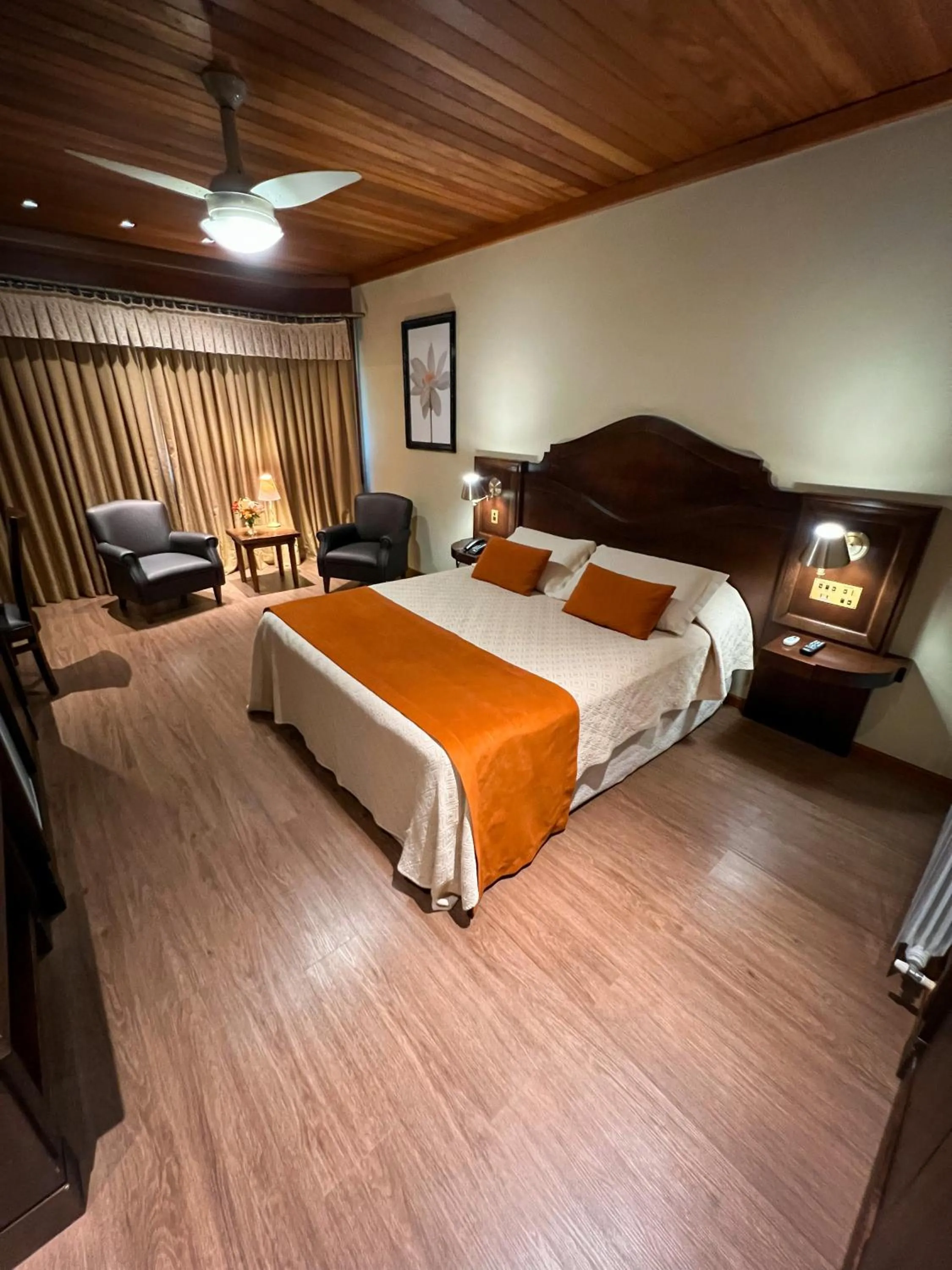 Bed in Pousada Vovó Carolina