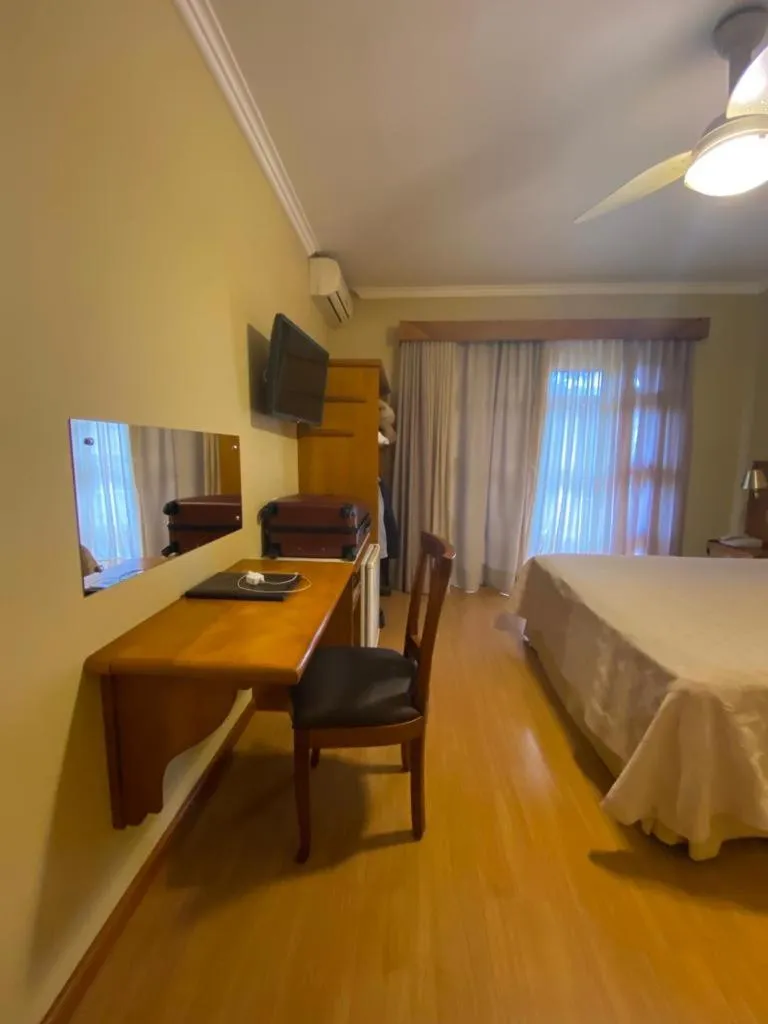 Bed in Pousada Vovó Carolina