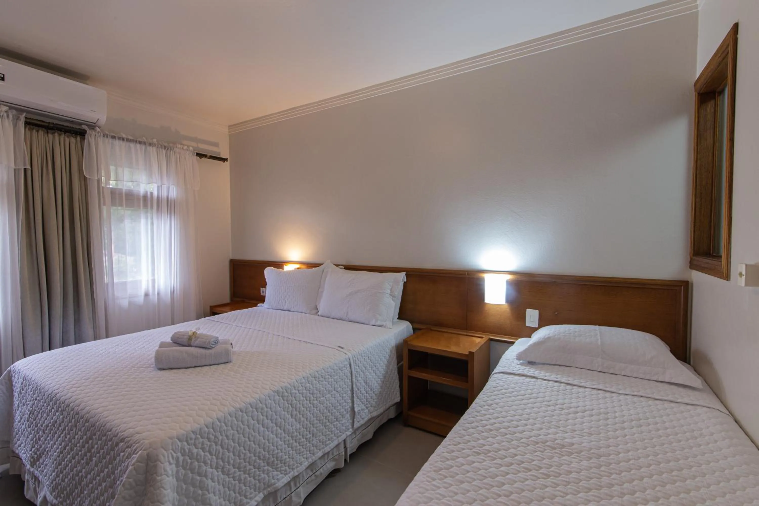 Bed in Pousada Villa Verde