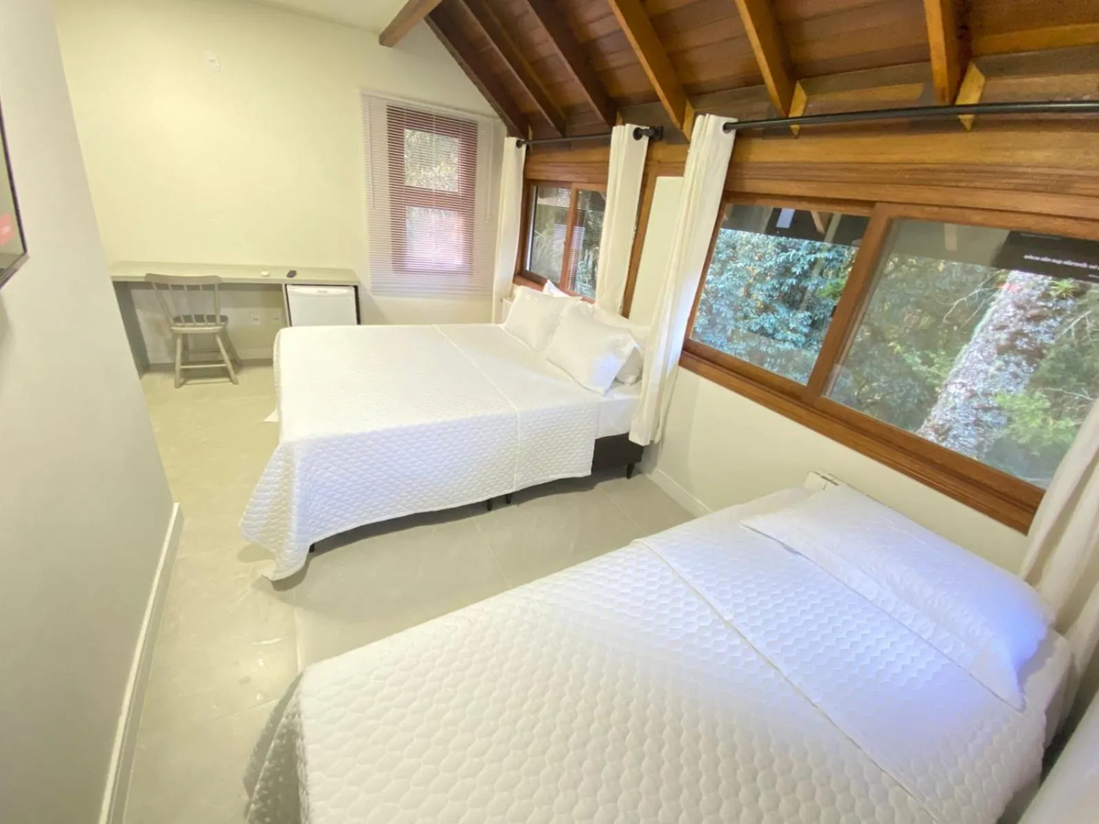 Bed in Pousada Villa Verde