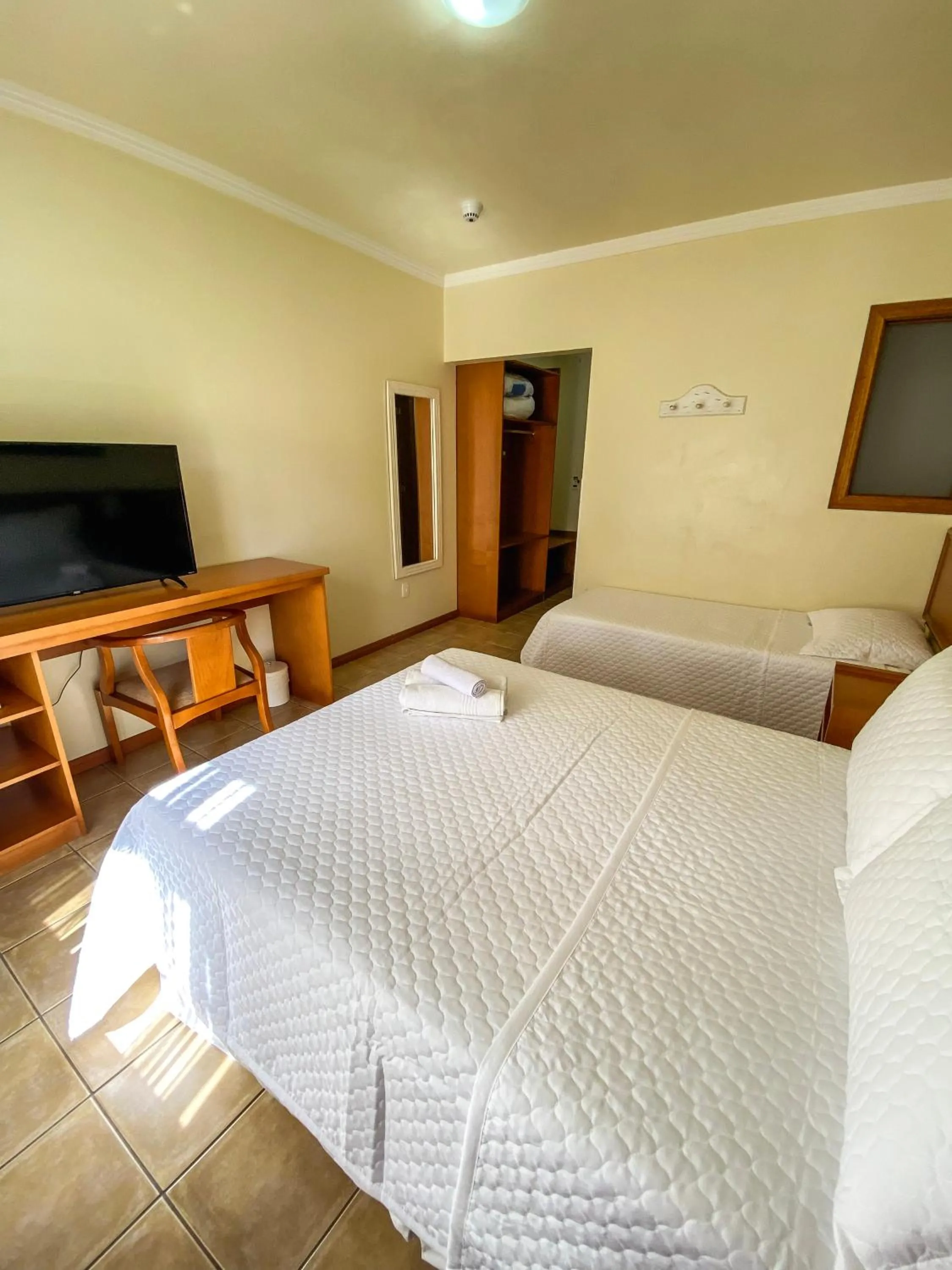 Bed in Pousada Villa Verde