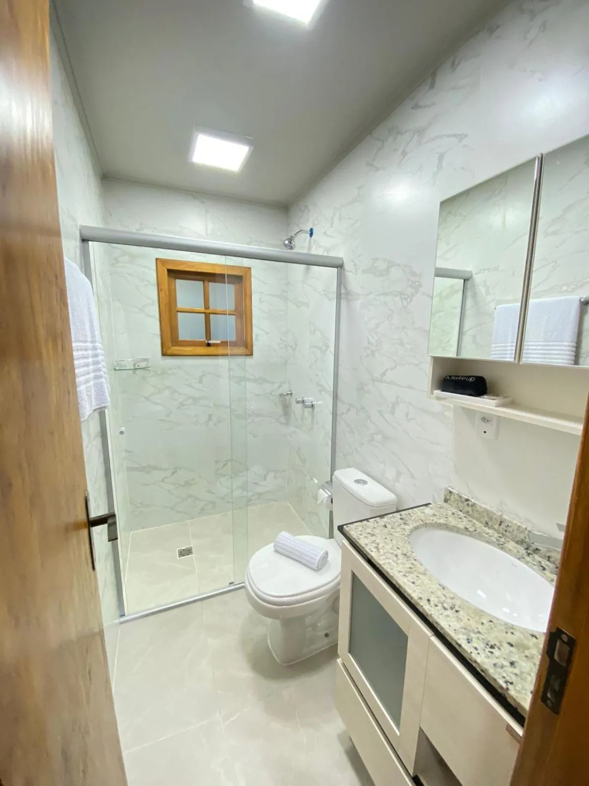 Shower in Pousada Villa Verde