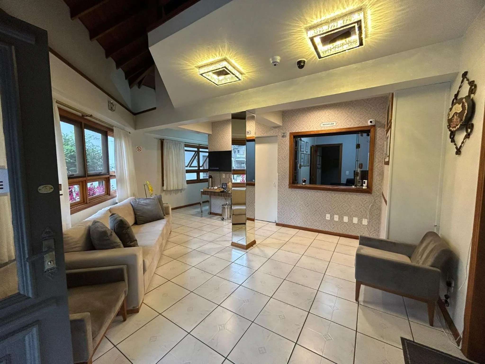 Lobby or reception in Pousada Villa Verde