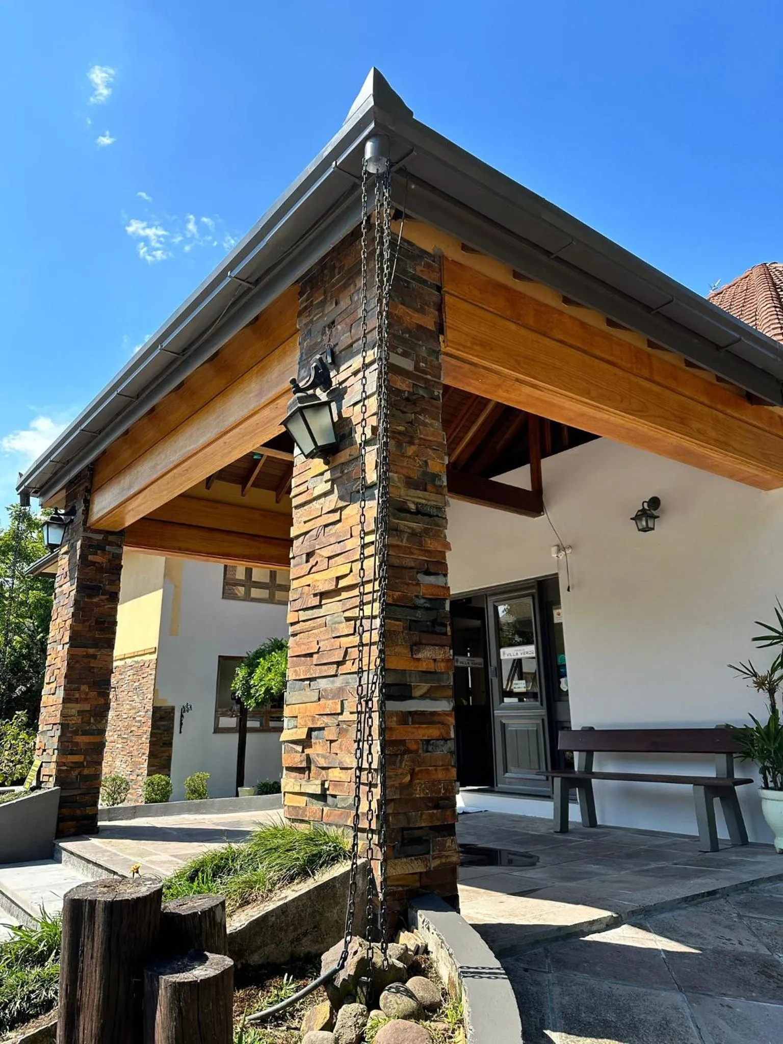 Property building in Pousada Villa Verde