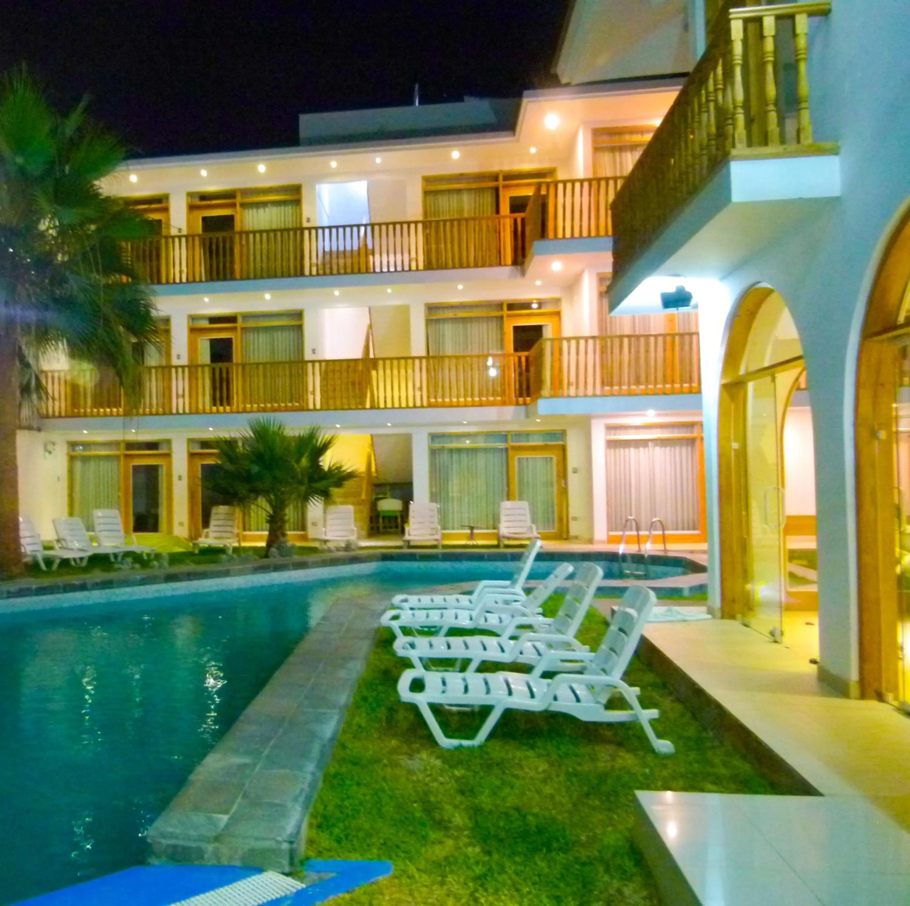 Property building in Hotel Boutique La Angostura