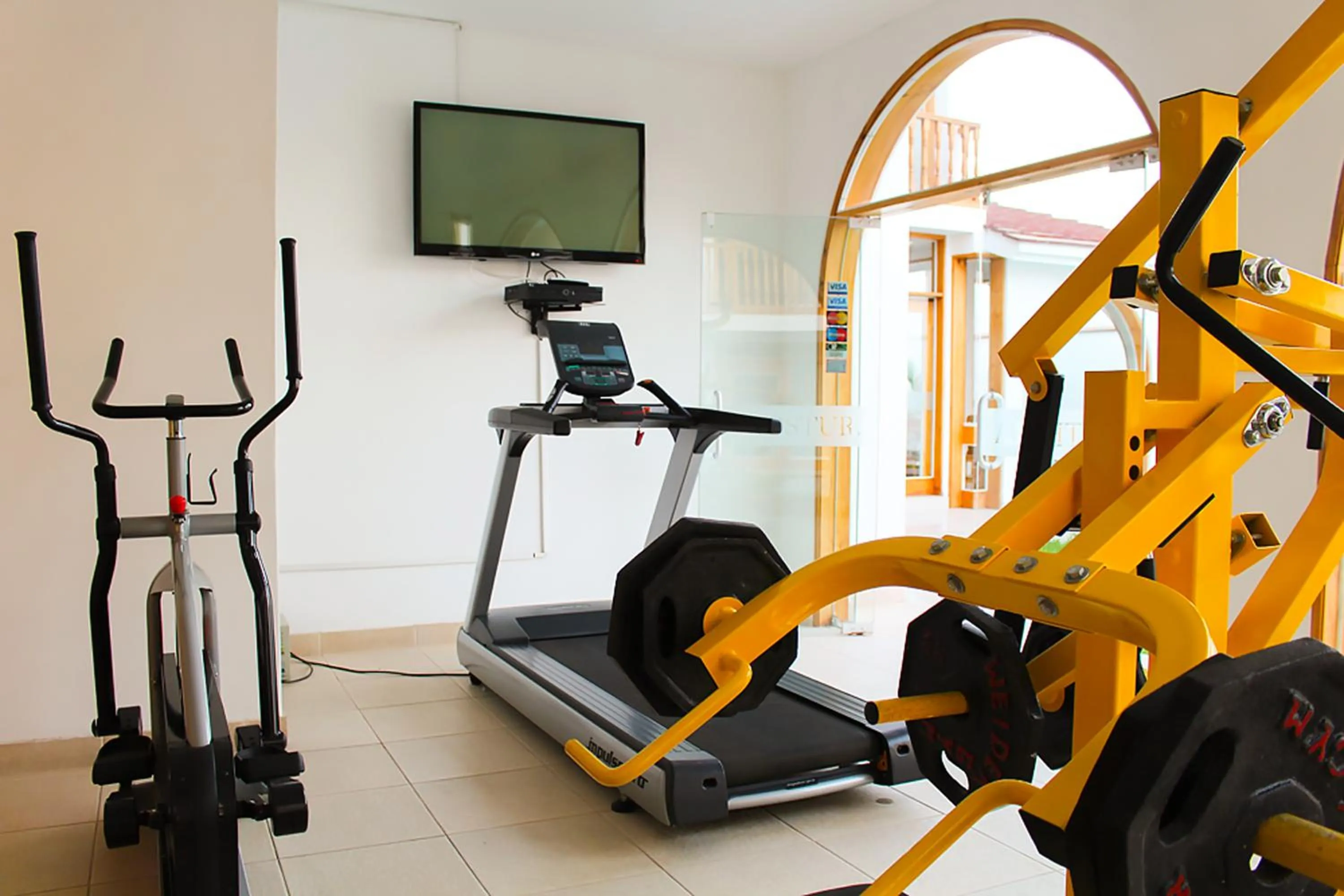 Fitness centre/facilities in Hotel Boutique La Angostura