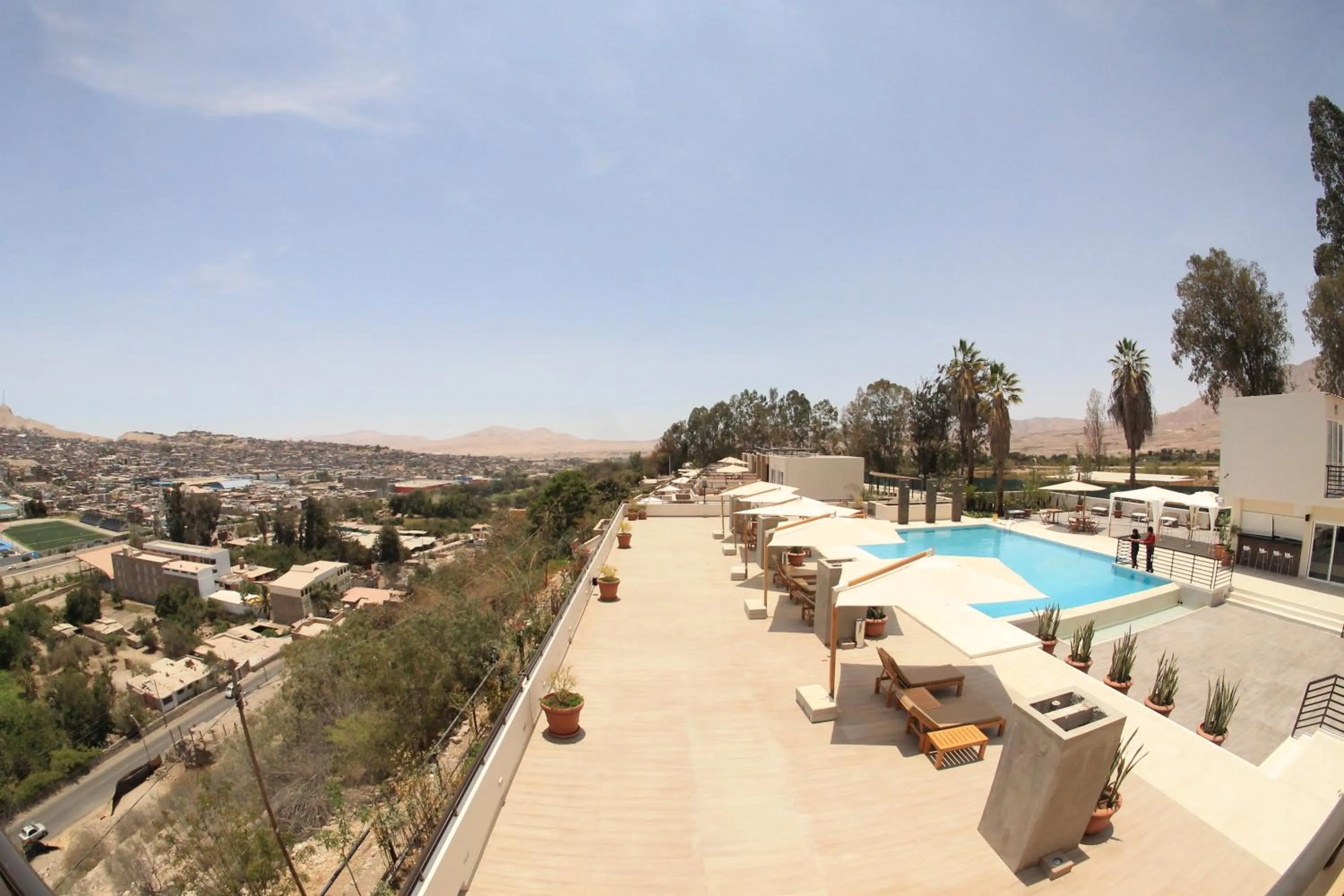 Swimming pool in DM Hoteles Moquegua