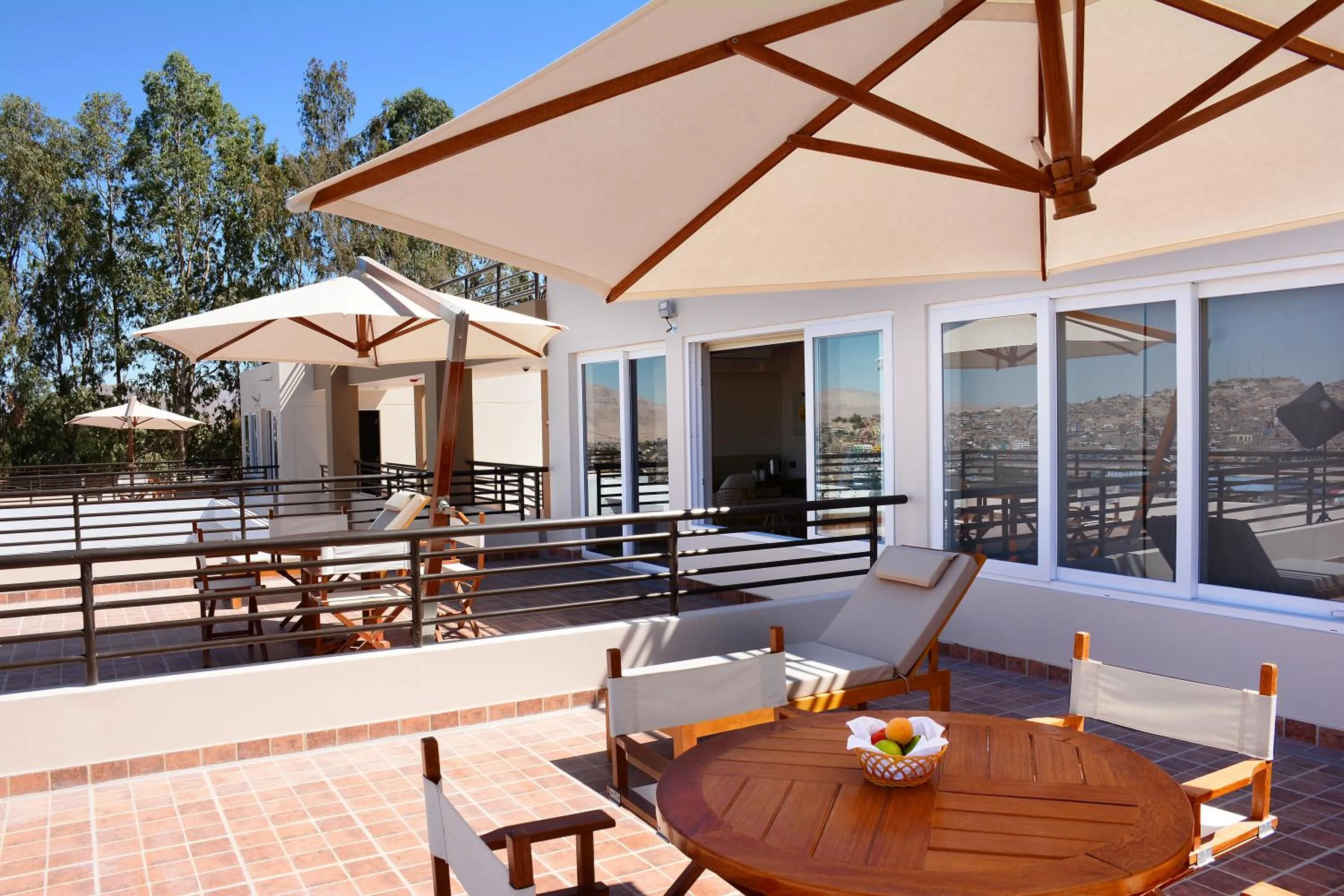 View (from property/room) in DM Hoteles Moquegua